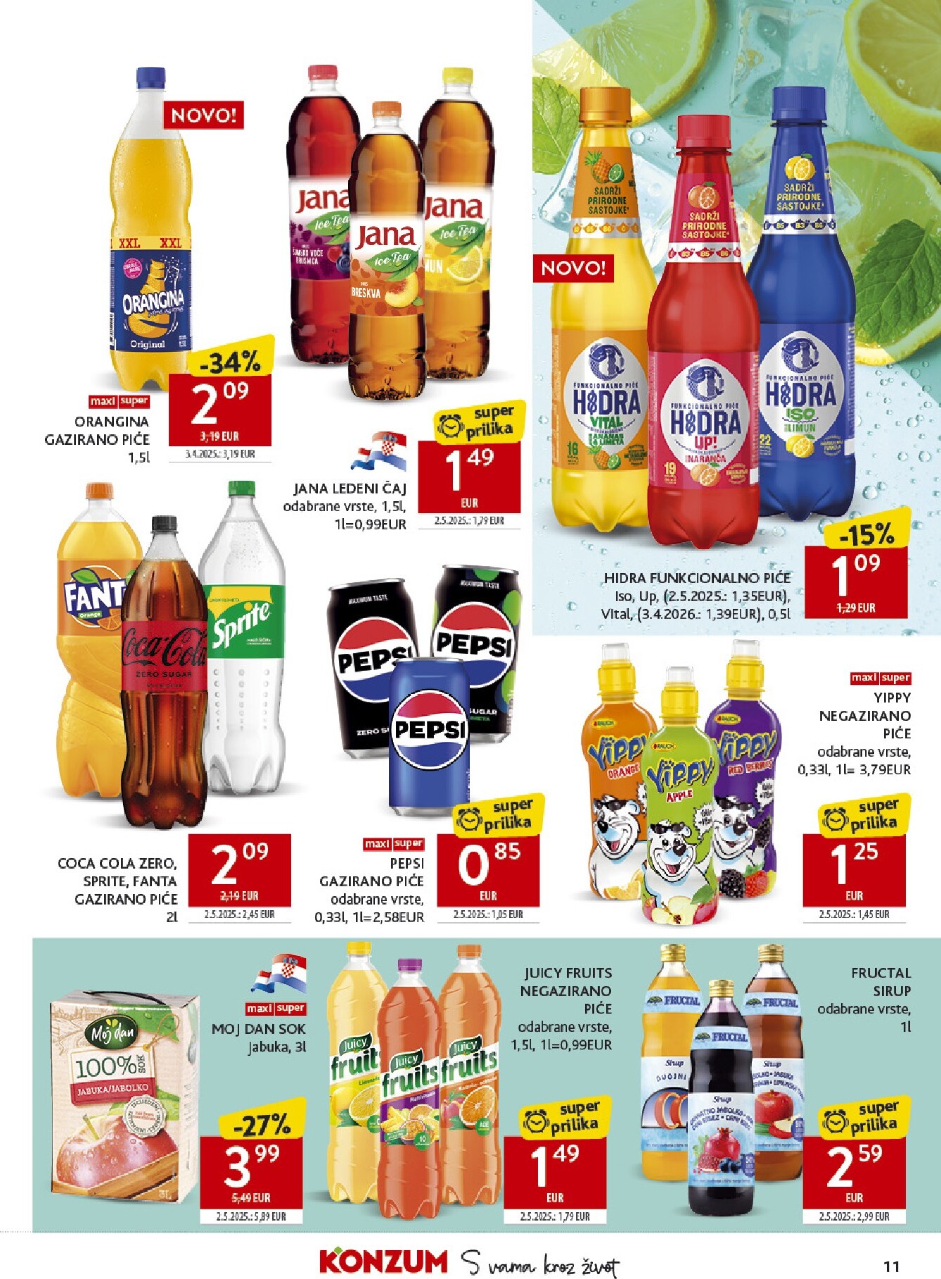 konzum - Novi Konzum - Katalog 27. 5. - 2. 6. katalog od srijede, 27.05.2026 do utorka, 02.06.2026 - page: 11