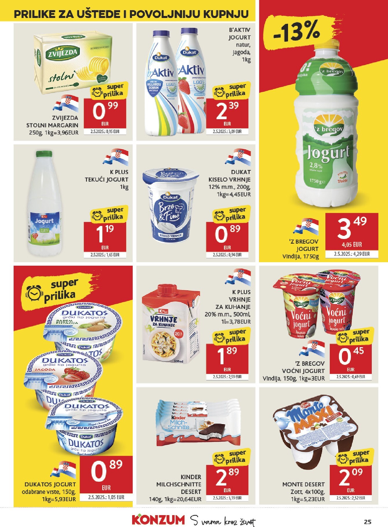 konzum - Novi Konzum - Katalog 27. 5. - 2. 6. katalog od srijede, 27.05.2026 do utorka, 02.06.2026 - page: 25