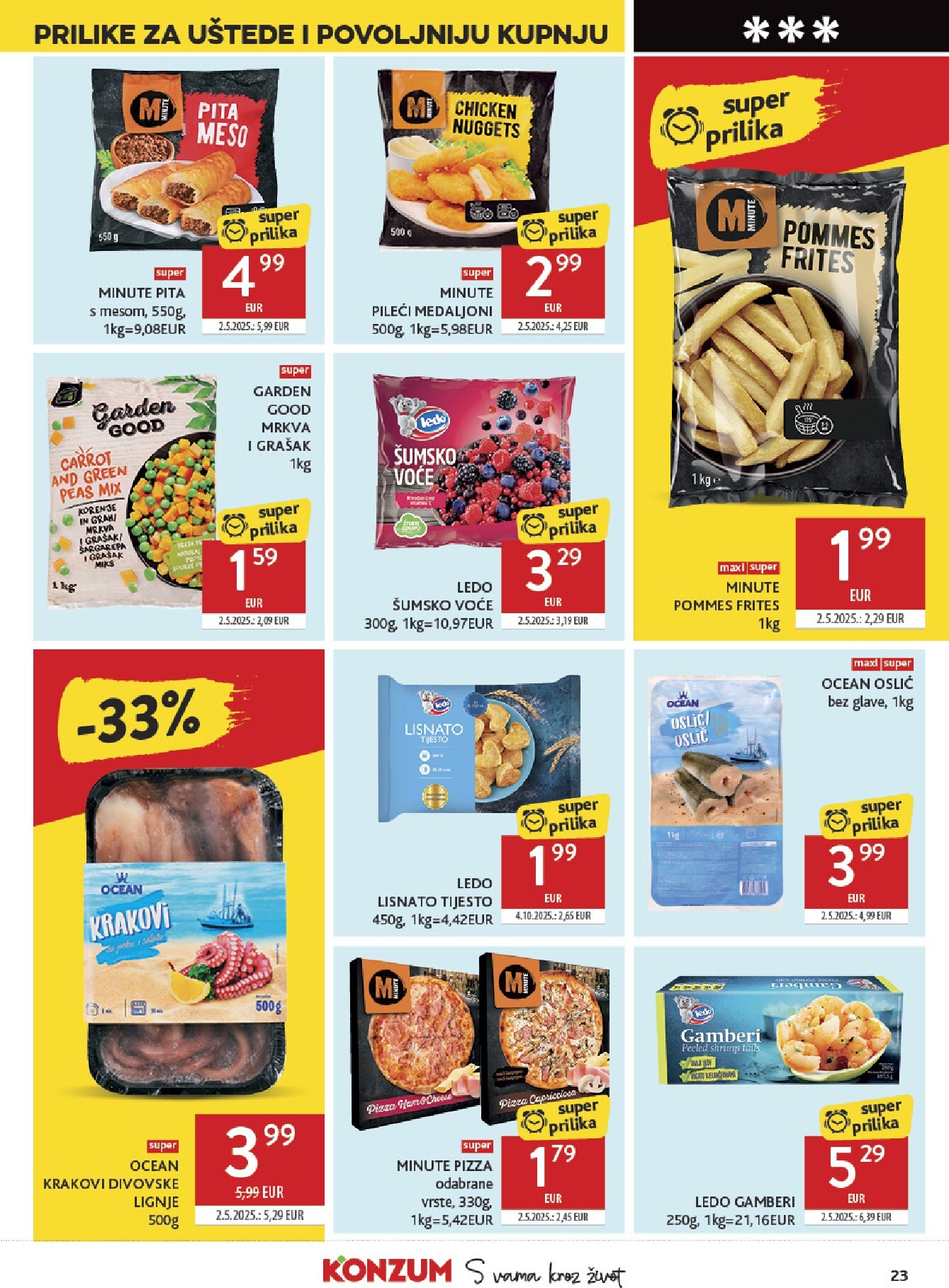konzum - Novi Konzum - Katalog 27. 5. - 2. 6. katalog od srijede, 27.05.2026 do utorka, 02.06.2026 - page: 23