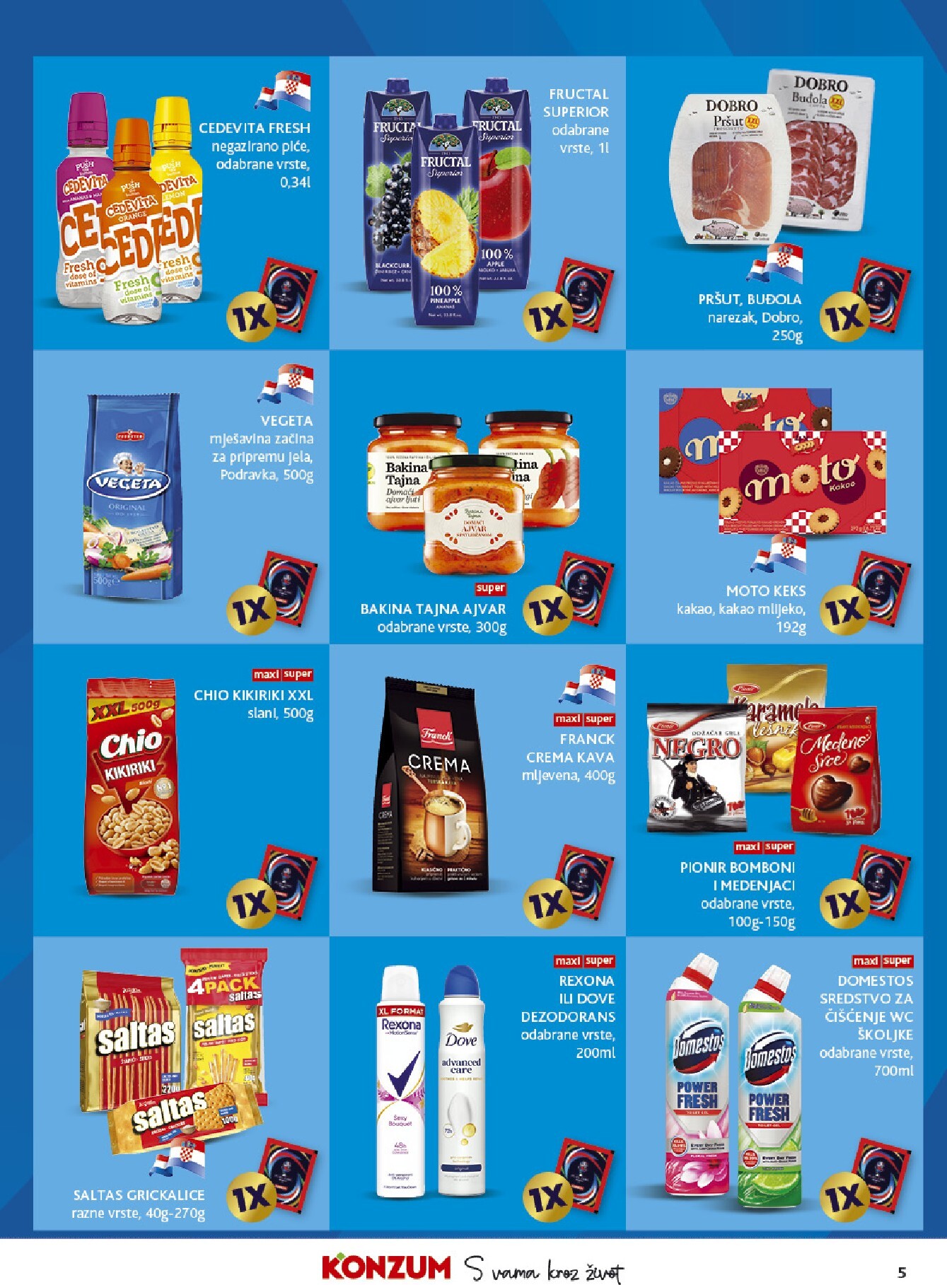 konzum - Novi Konzum - Katalog 27. 5. - 2. 6. katalog od srijede, 27.05.2026 do utorka, 02.06.2026 - page: 5
