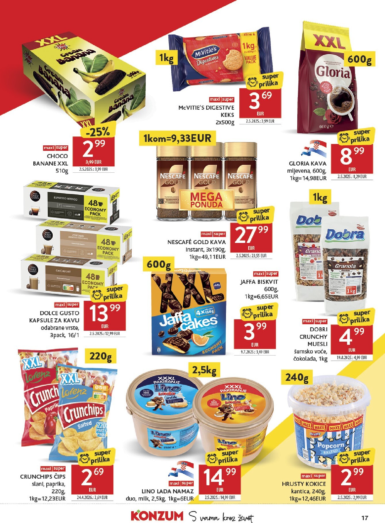 konzum - Novi Konzum - Katalog 27. 5. - 2. 6. katalog od srijede, 27.05.2026 do utorka, 02.06.2026 - page: 17