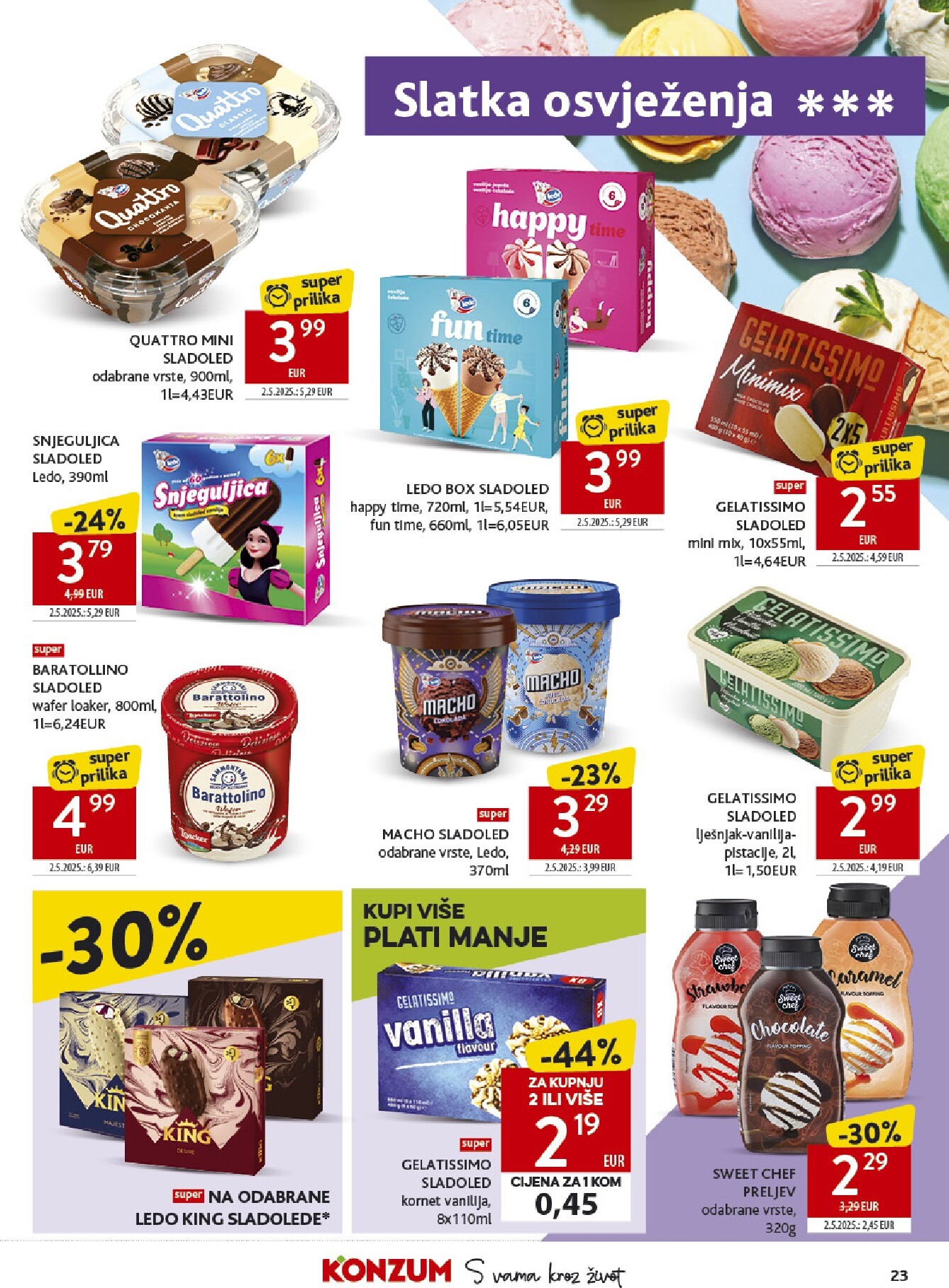 konzum - Novi Konzum katalog od srijede, 03.06.2026 do utorka, 09.06.2026 - page: 23