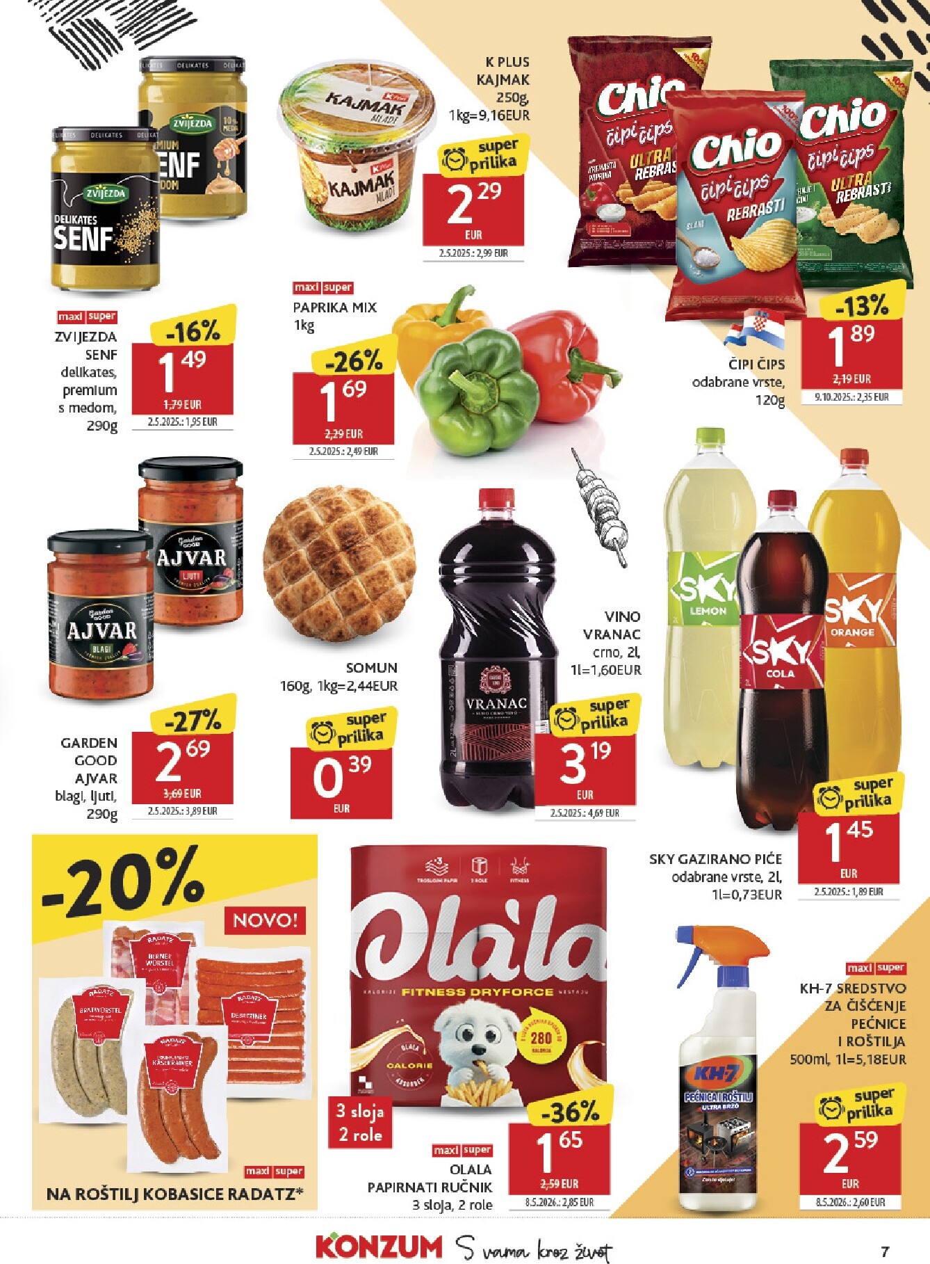 konzum - Novi Konzum katalog od srijede, 03.06.2026 do utorka, 09.06.2026 - page: 7