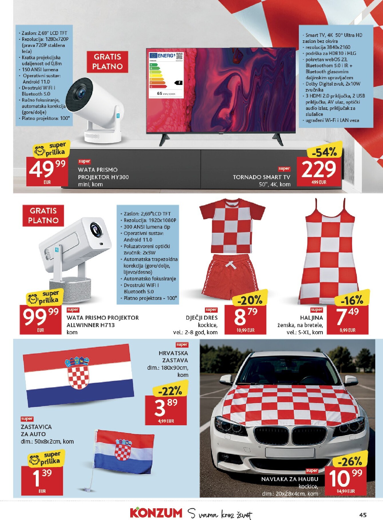 konzum - Novi Konzum katalog od srijede, 03.06.2026 do utorka, 09.06.2026 - page: 45