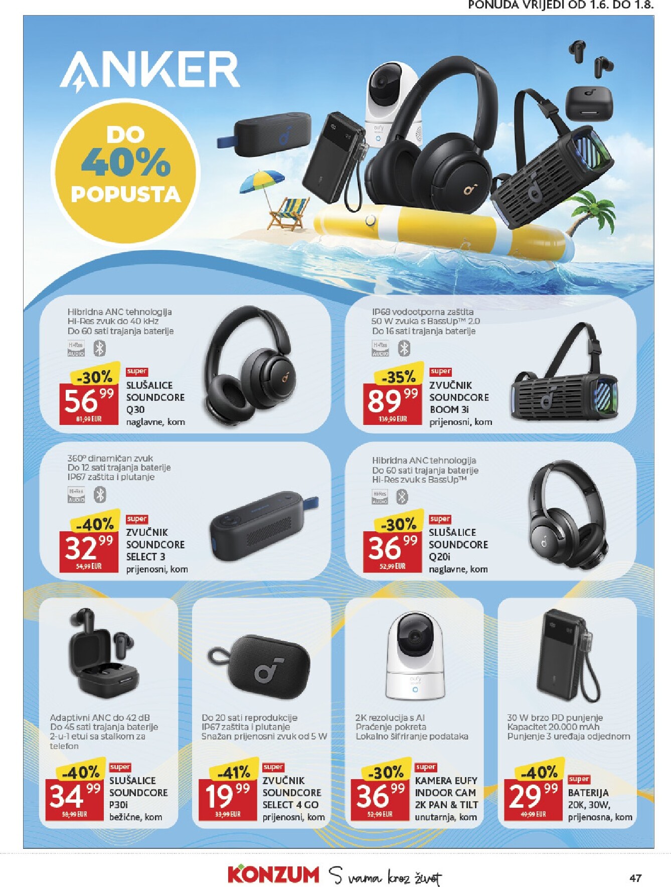 konzum - Novi Konzum katalog od srijede, 03.06.2026 do utorka, 09.06.2026 - page: 47