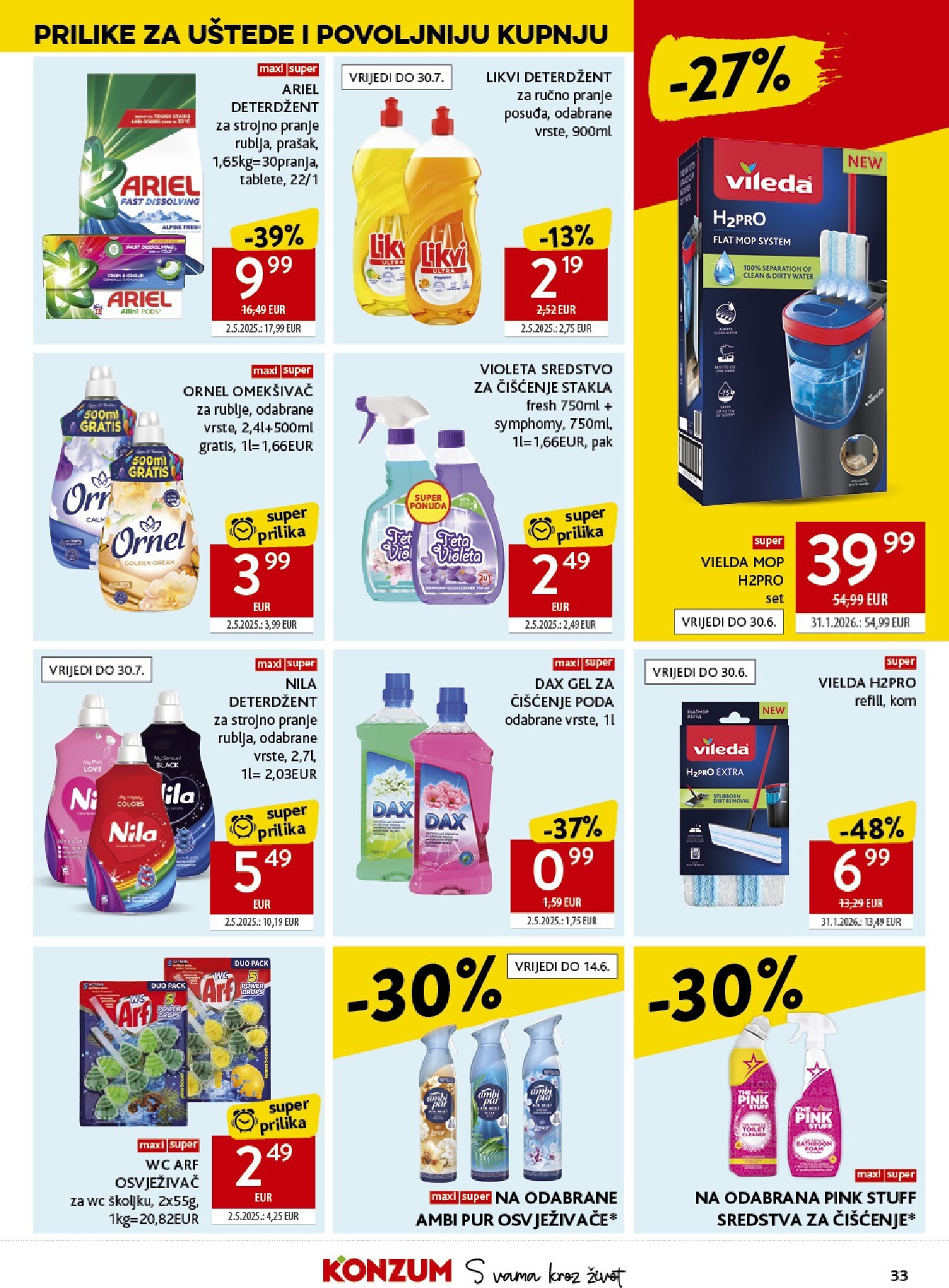 konzum - Novi Konzum katalog od srijede, 03.06.2026 do utorka, 09.06.2026 - page: 33