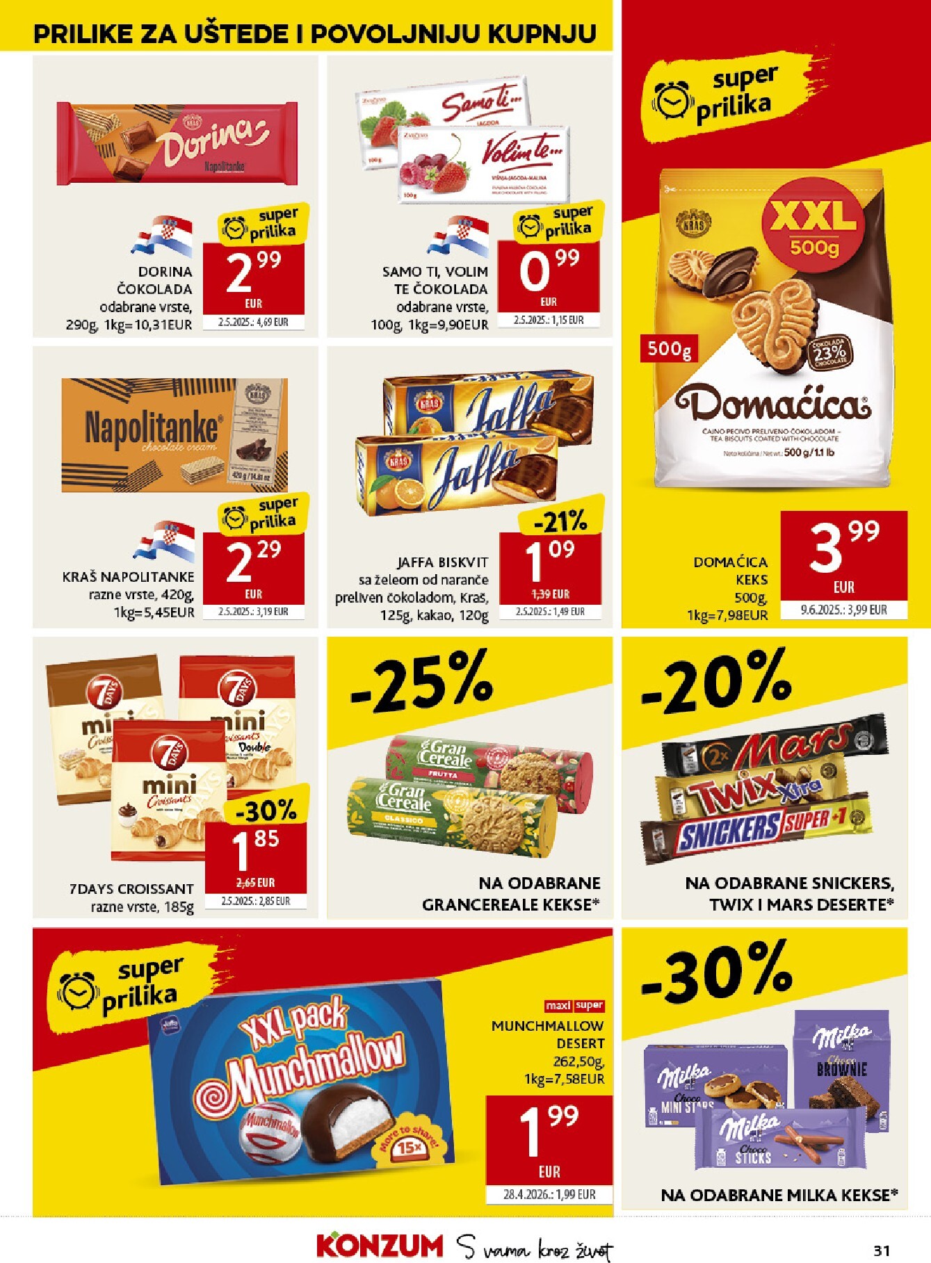 konzum - Novi Konzum katalog od srijede, 03.06.2026 do utorka, 09.06.2026 - page: 31