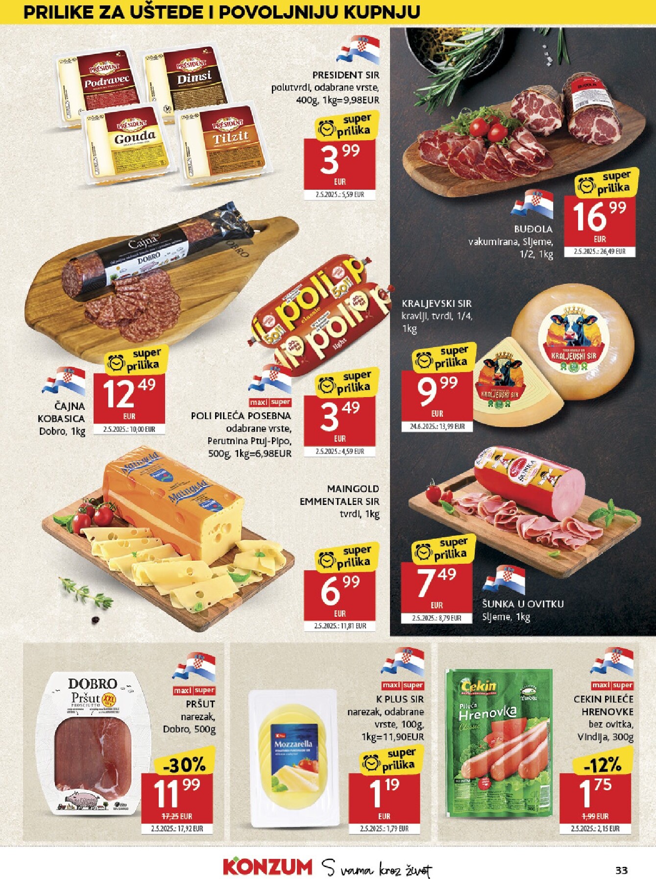 konzum - Novi Konzum katalog od srijede, 10.06.2026 do utorka, 16.06.2026 - page: 33