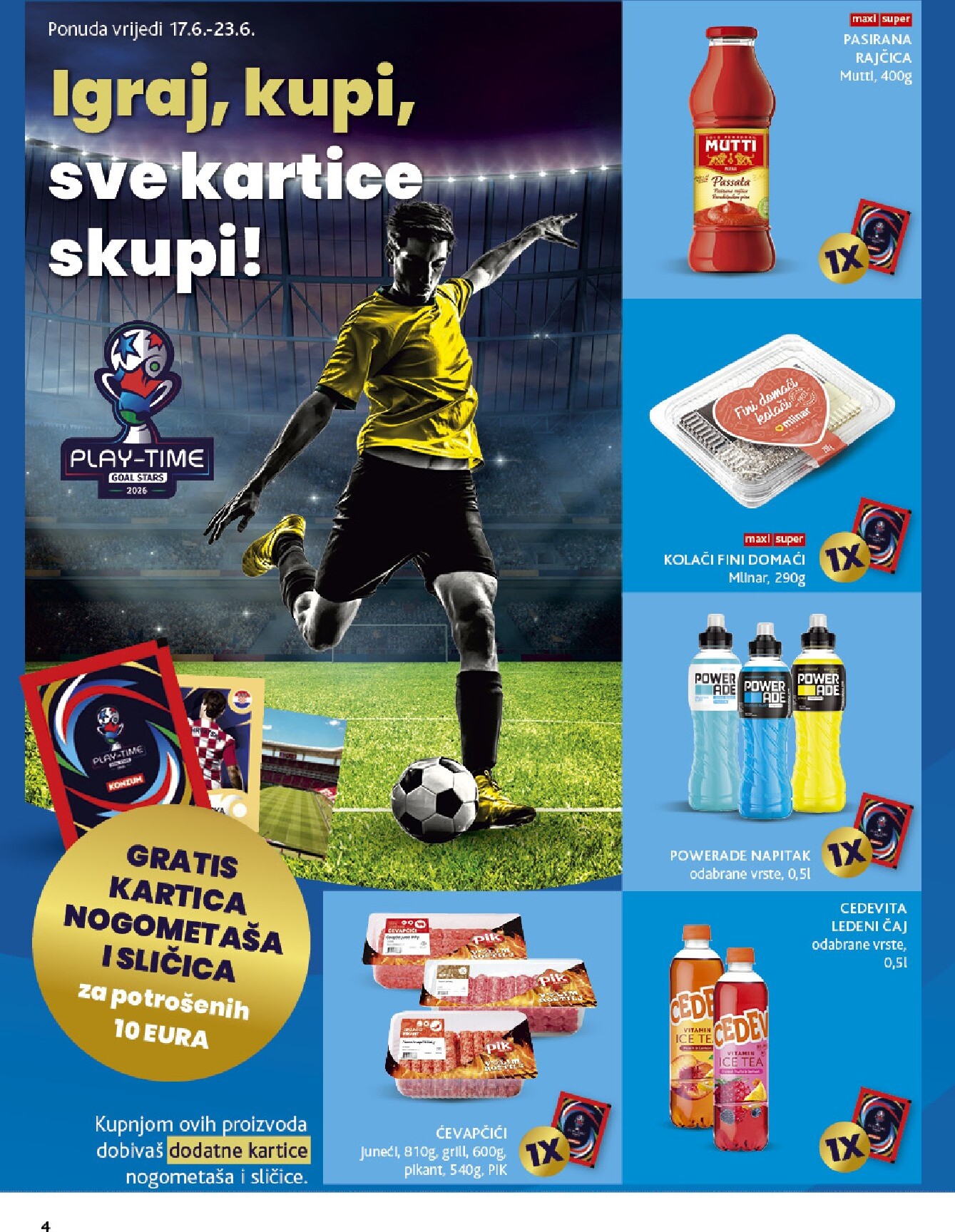 konzum - Novi Konzum katalog od srijede, 17.06.2026 do utorka, 23.06.2026 - page: 4