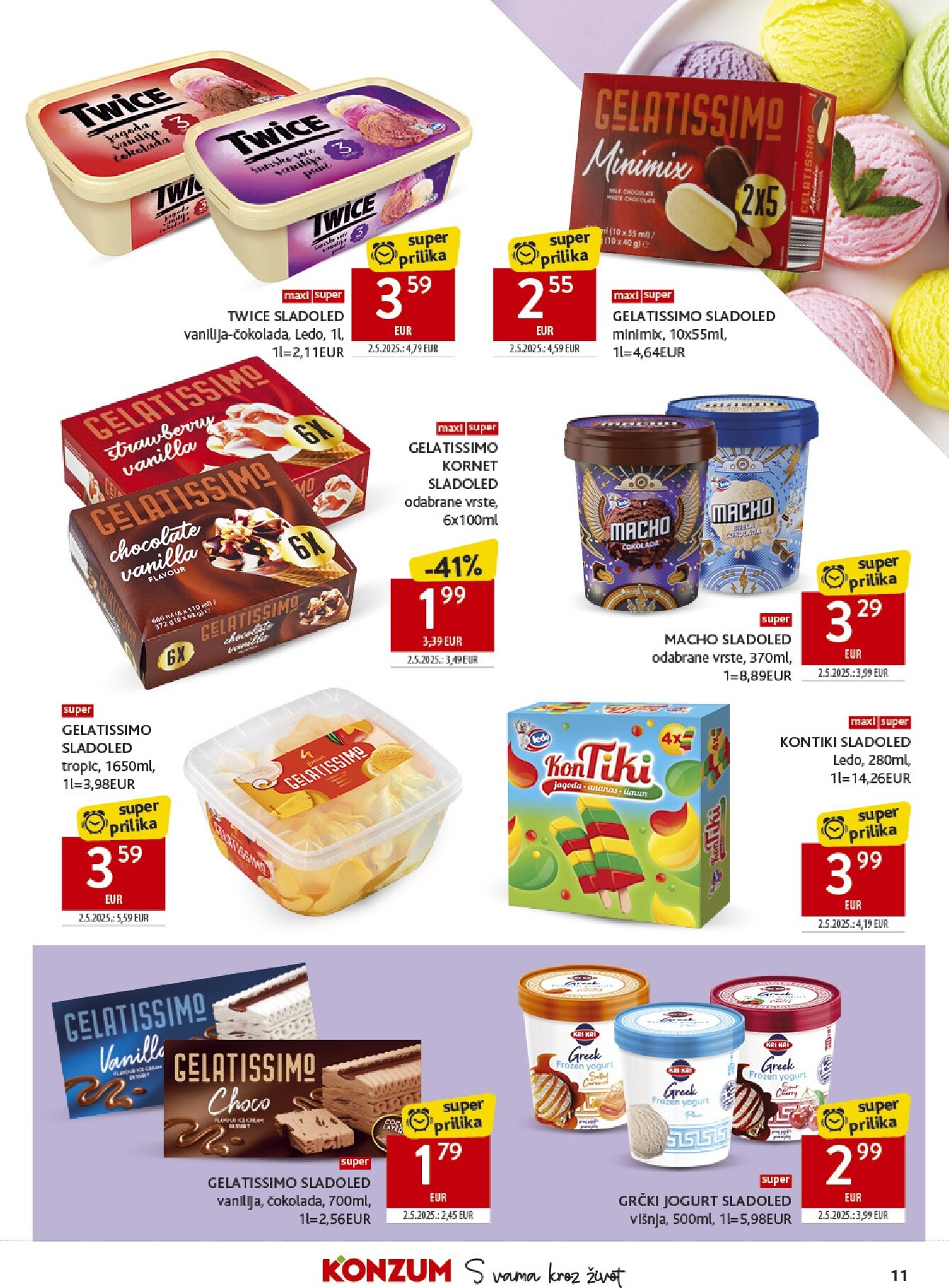 konzum - Novi Konzum katalog od srijede, 01.07.2026 do utorka, 07.07.2026 - page: 11
