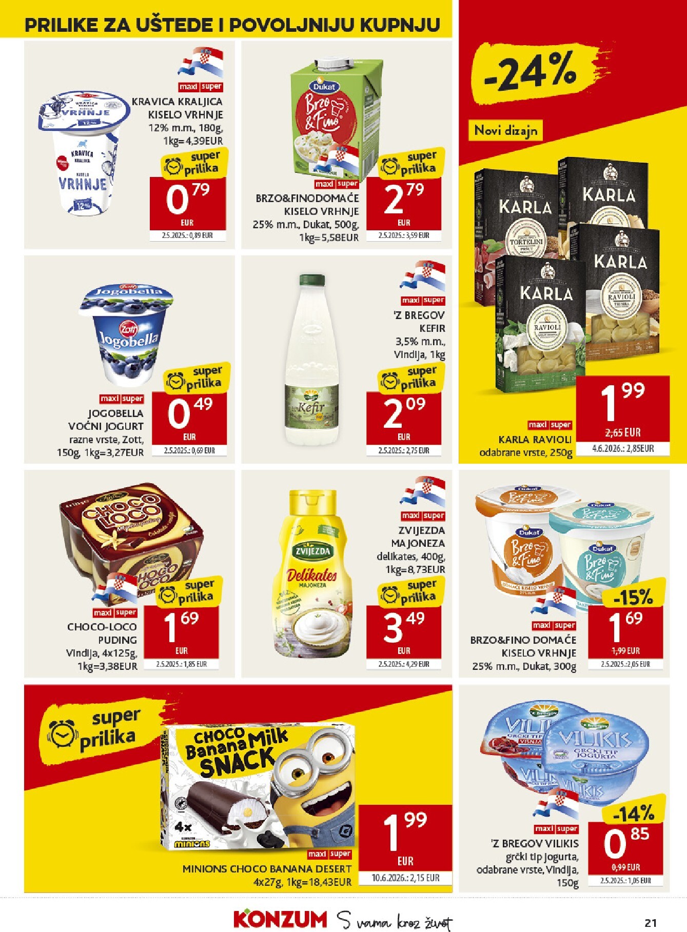 konzum - Novi Konzum katalog od srijede, 01.07.2026 do utorka, 07.07.2026 - page: 21