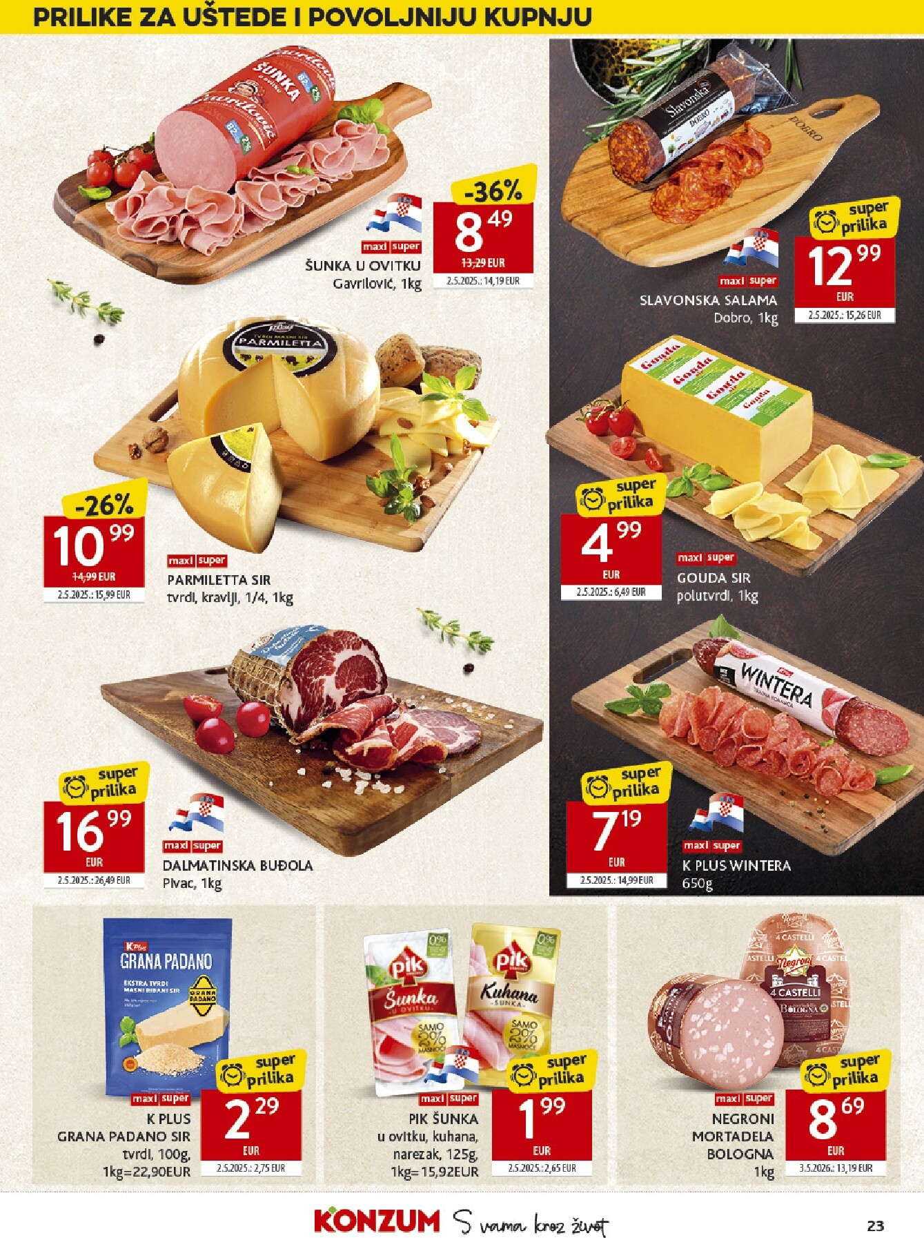 konzum - Aktualni katalog Konzum od srijede, 01.07.2026 do utorka, 07.07.2026 - page: 23