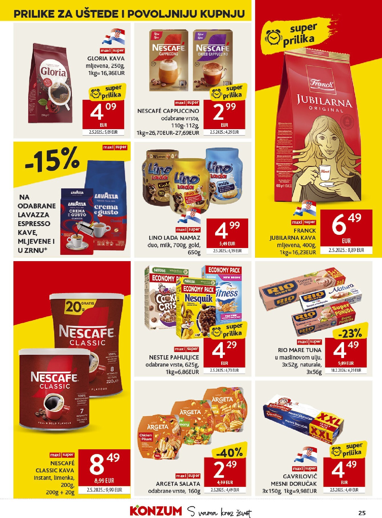 konzum - Aktualni katalog Konzum od srijede, 01.07.2026 do utorka, 07.07.2026 - page: 25