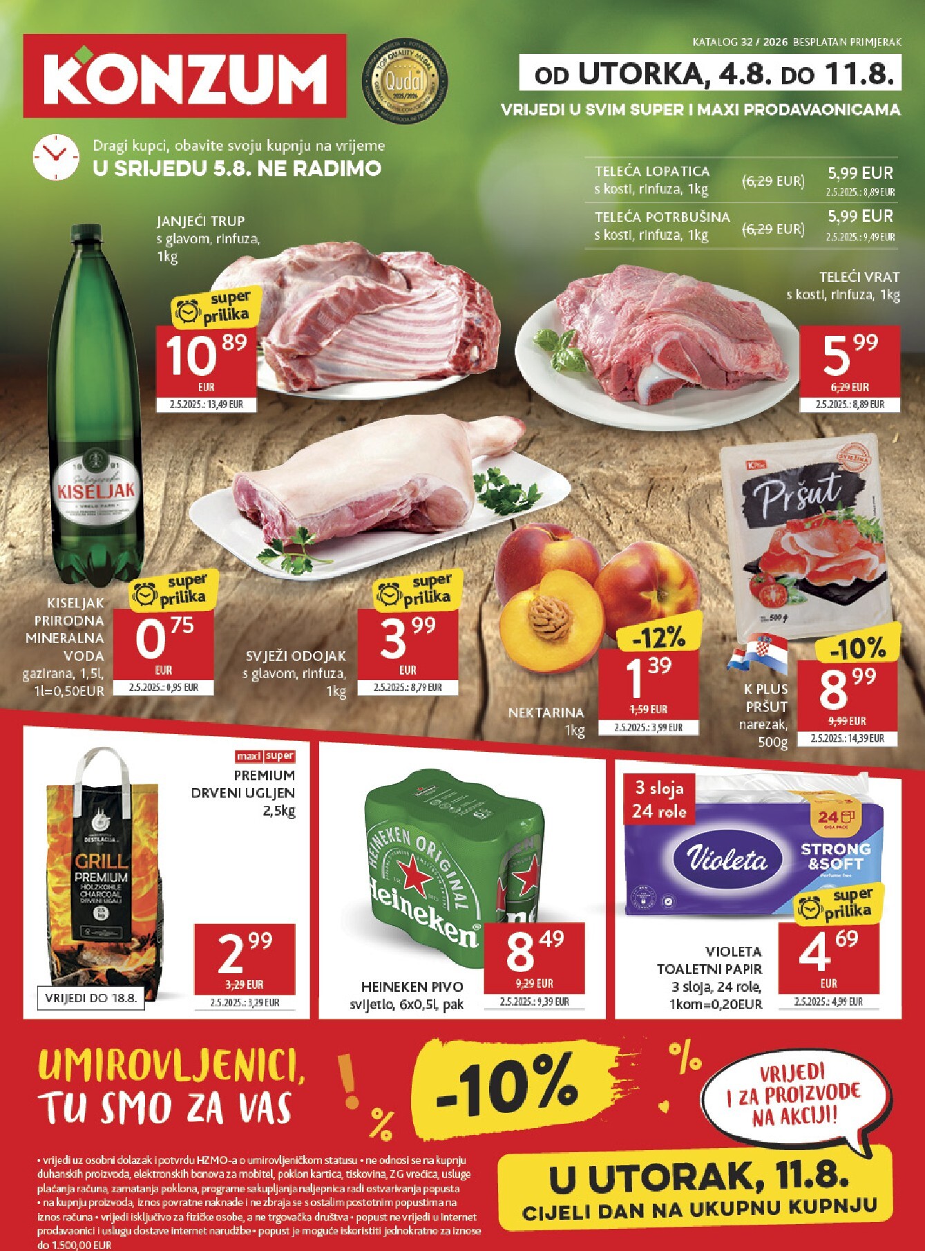 konzum - Novi Konzum katalog od utorka, 04.08.2026 do utorka, 11.08.2026