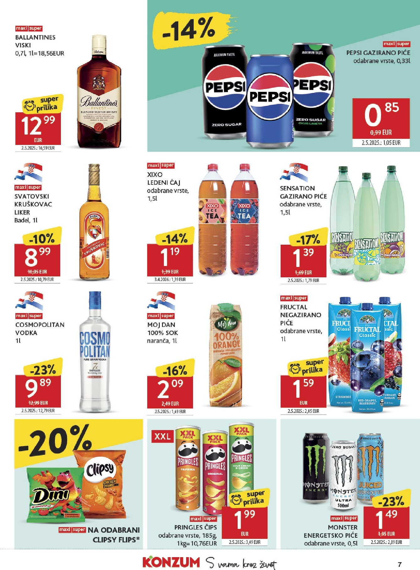 konzum - Novi Konzum katalog od utorka, 04.08.2026 do utorka, 11.08.2026 - page: 7