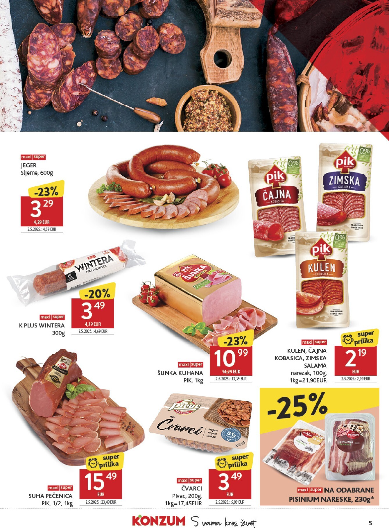 konzum - Novi Konzum katalog od srijede, 12.08.2026 do utorka, 18.08.2026 - page: 5