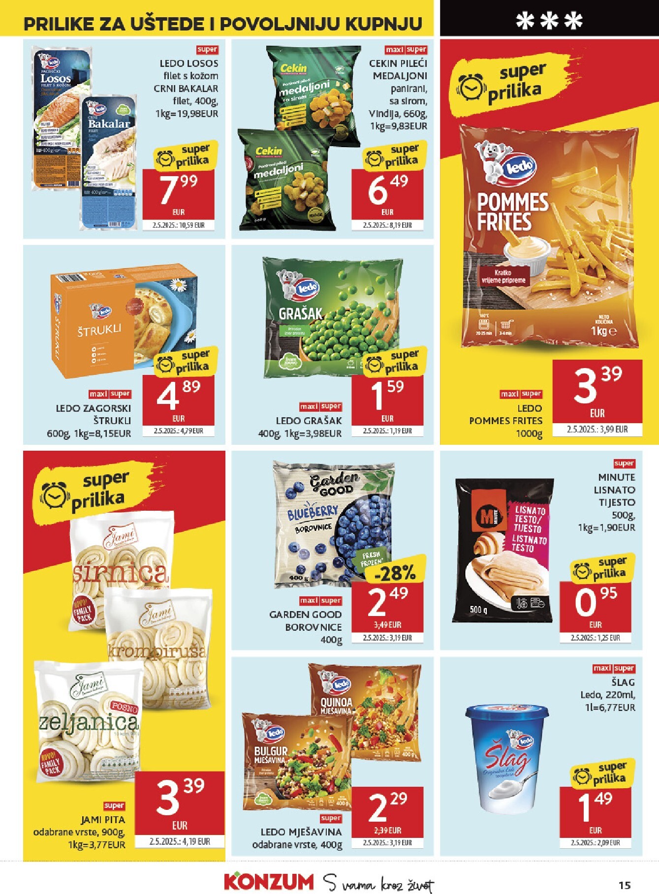 konzum - Novi Konzum katalog od srijede, 12.08.2026 do utorka, 18.08.2026 - page: 15