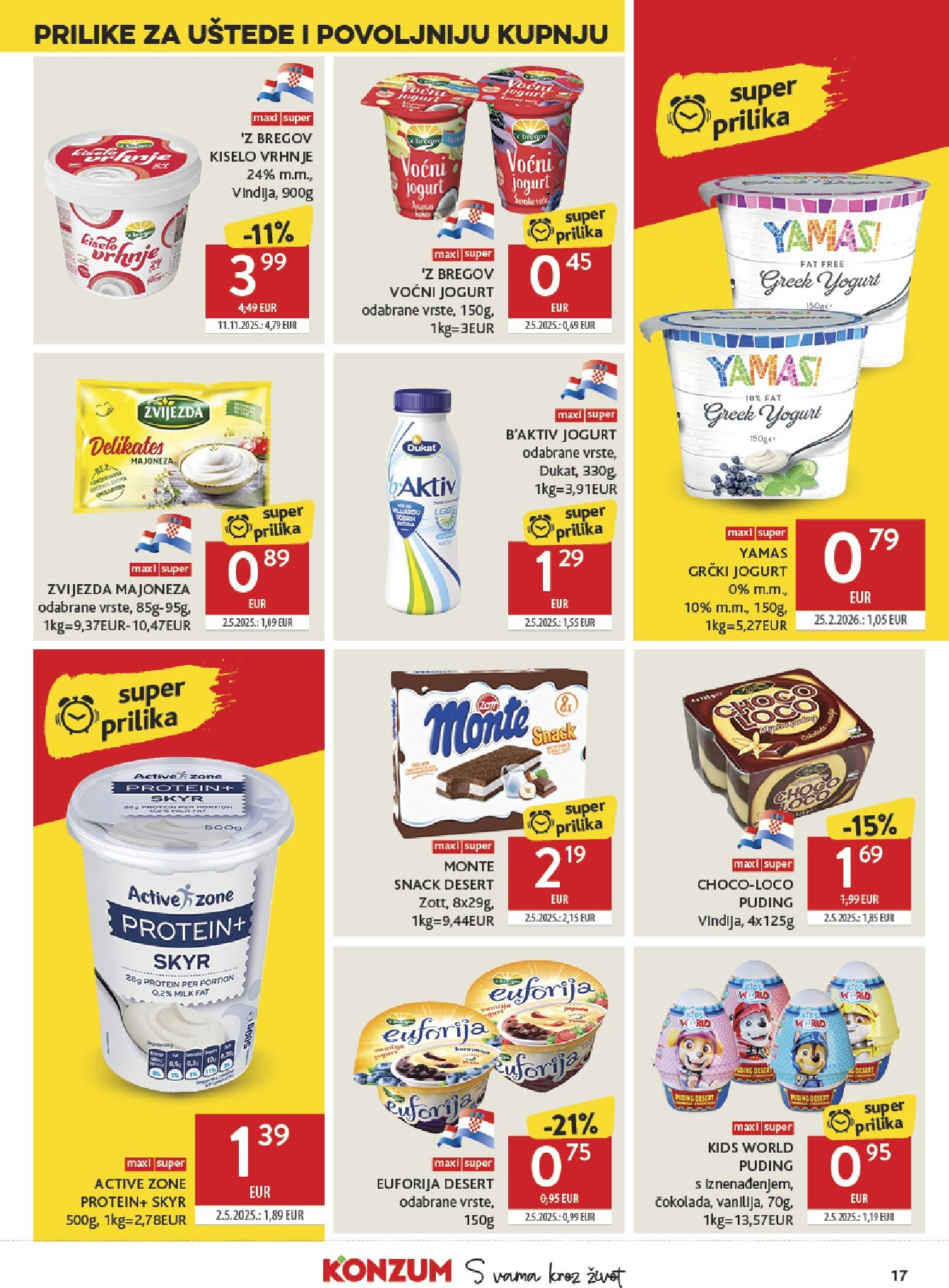 konzum - Novi Konzum katalog od srijede, 12.08.2026 do utorka, 18.08.2026 - page: 17