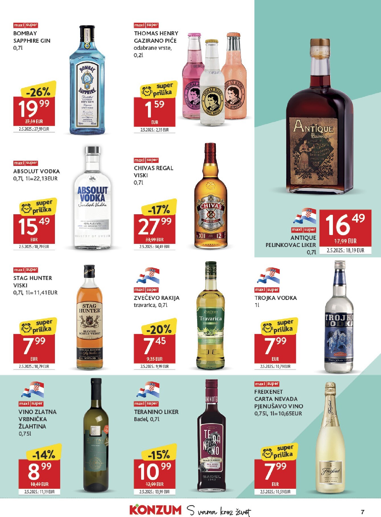 konzum - Novi Konzum katalog od srijede, 12.08.2026 do utorka, 18.08.2026 - page: 7