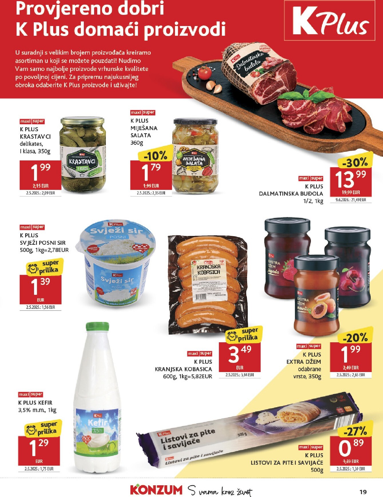konzum - Novi Konzum katalog od srijede, 12.08.2026 do utorka, 18.08.2026 - page: 19