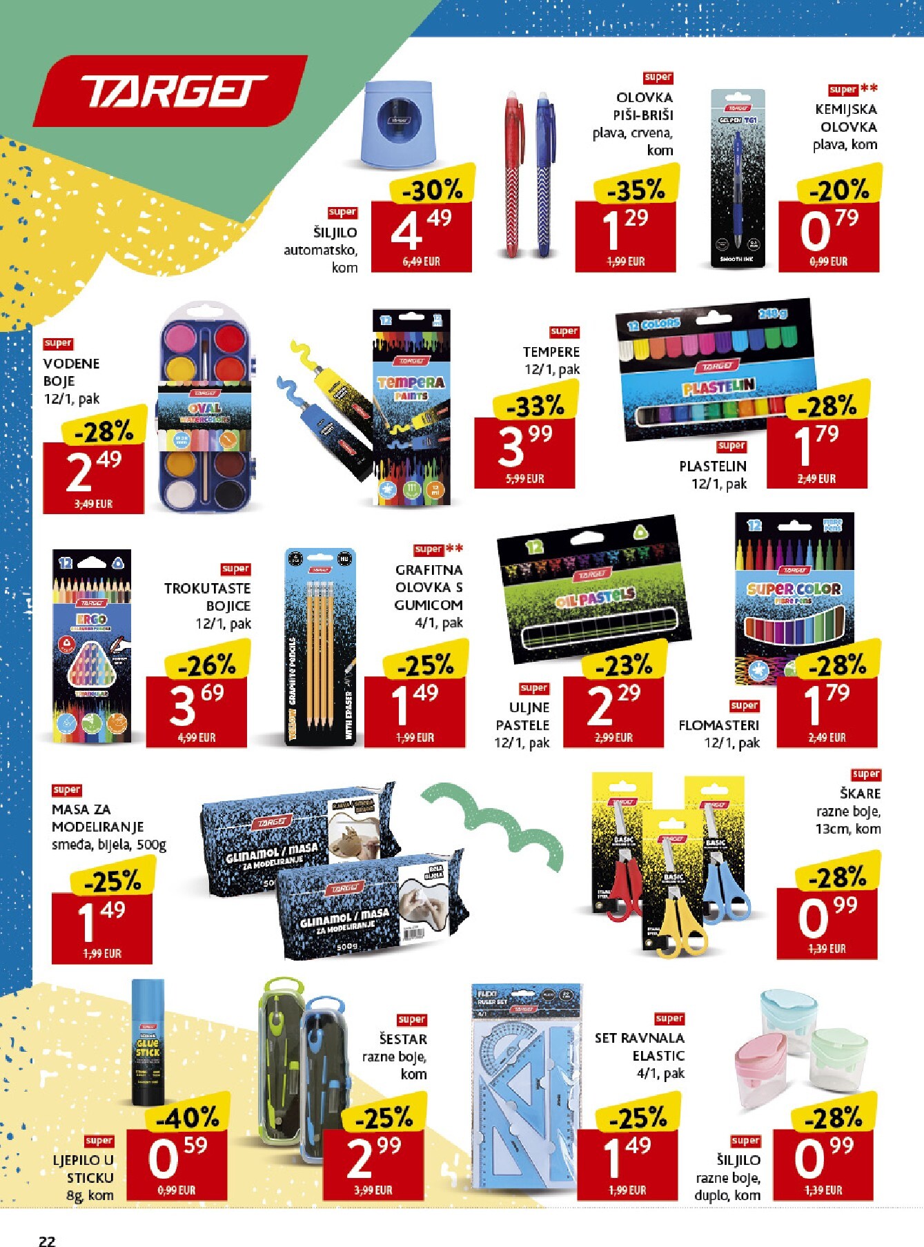 konzum - Aktualni katalog Konzum - Katalog škola od ponedjeljka, 17.08.2026 do nedjelje, 20.09.2026 - page: 22