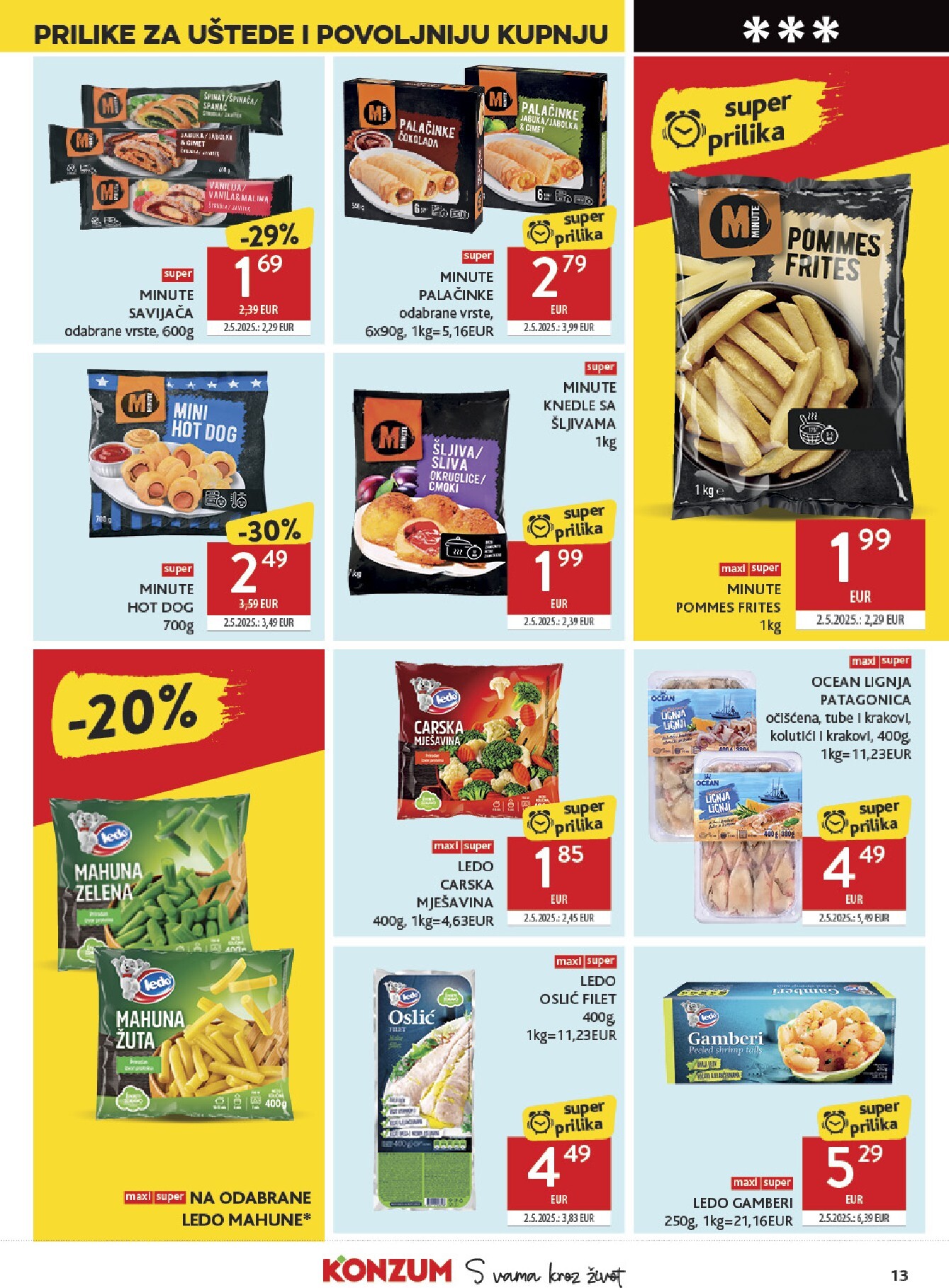 konzum - Novi Konzum katalog od srijede, 19.08.2026 do utorka, 25.08.2026 - page: 13