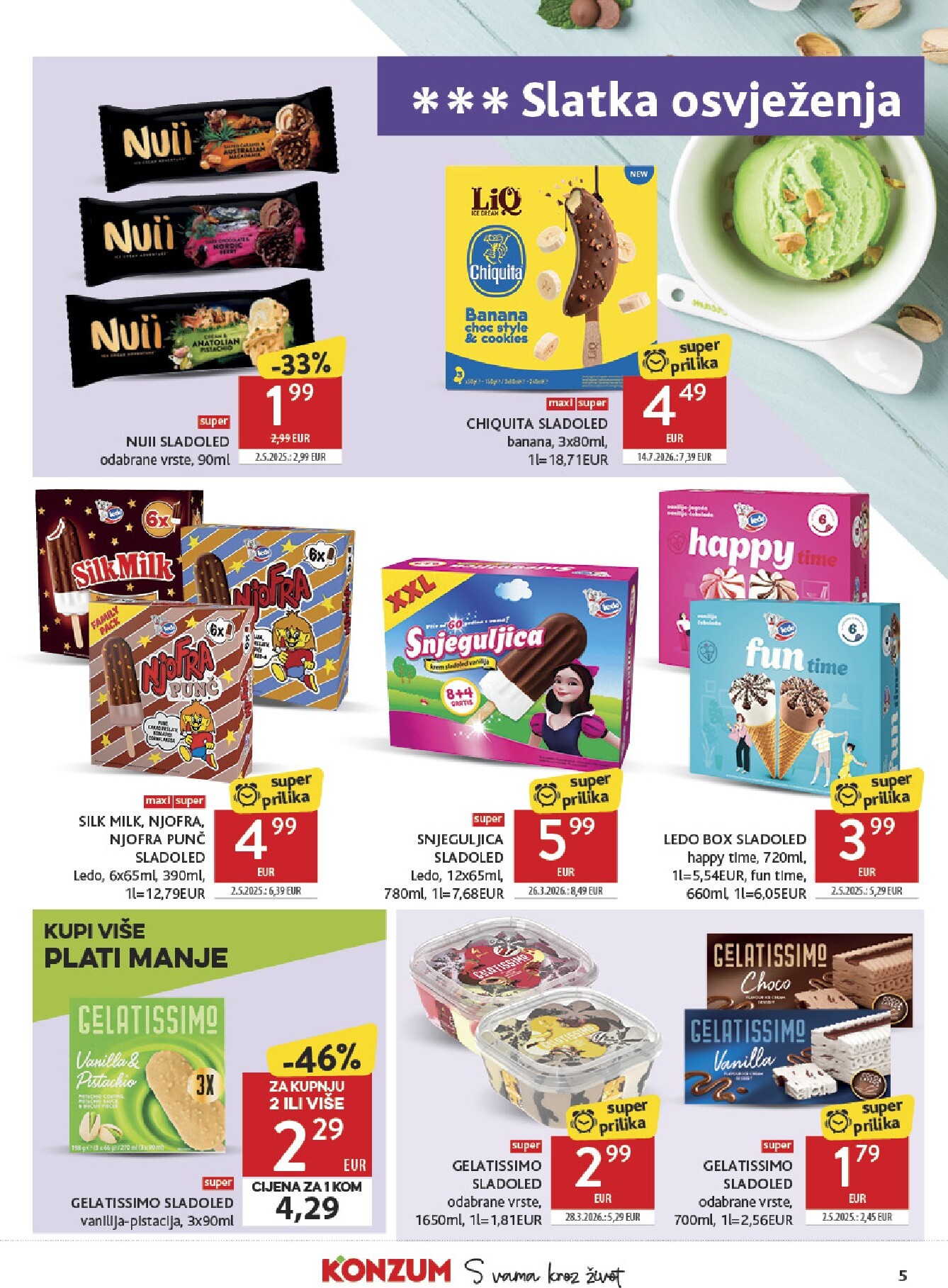 konzum - Novi Konzum katalog od srijede, 19.08.2026 do utorka, 25.08.2026 - page: 5