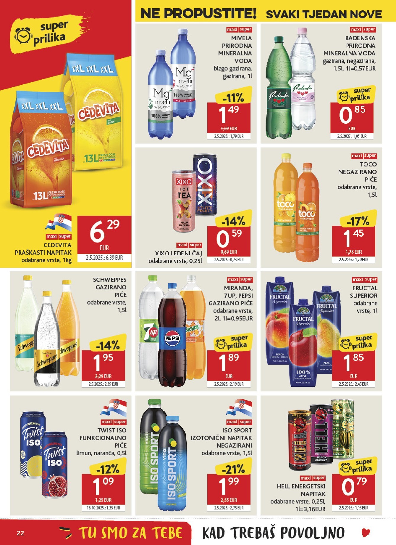 konzum - Novi Konzum katalog od srijede, 19.08.2026 do utorka, 25.08.2026 - page: 22