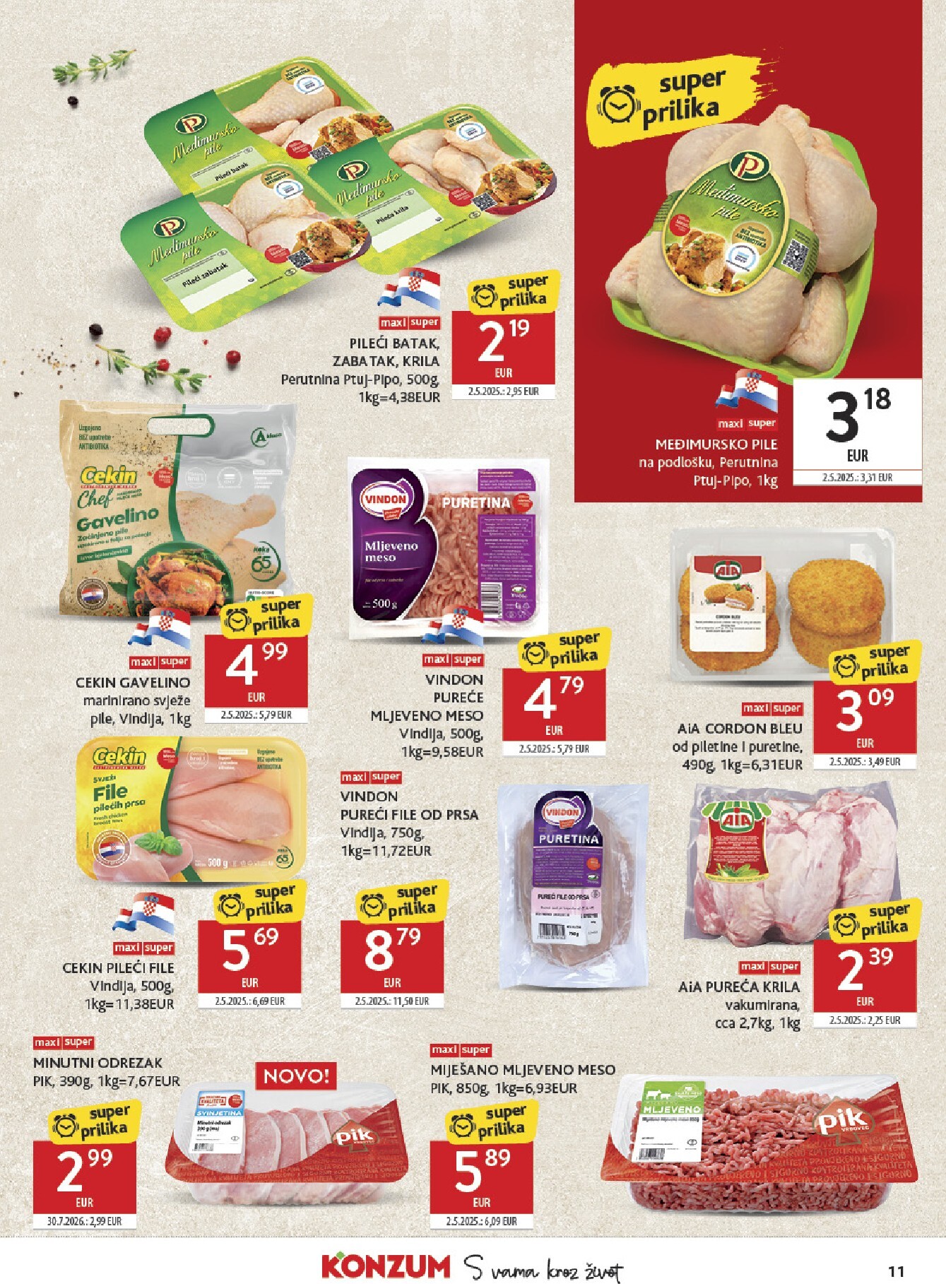 konzum - Novi Konzum katalog od srijede, 19.08.2026 do utorka, 25.08.2026 - page: 11