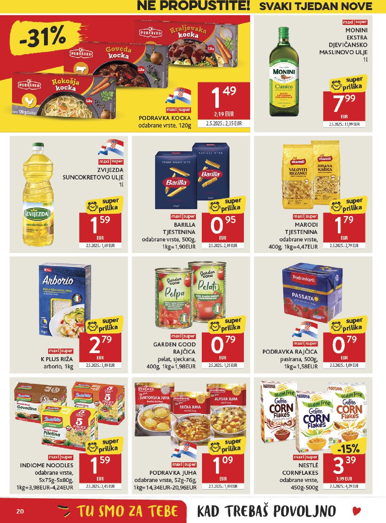 konzum - Novi Konzum katalog od srijede, 19.08.2026 do utorka, 25.08.2026 - page: 20
