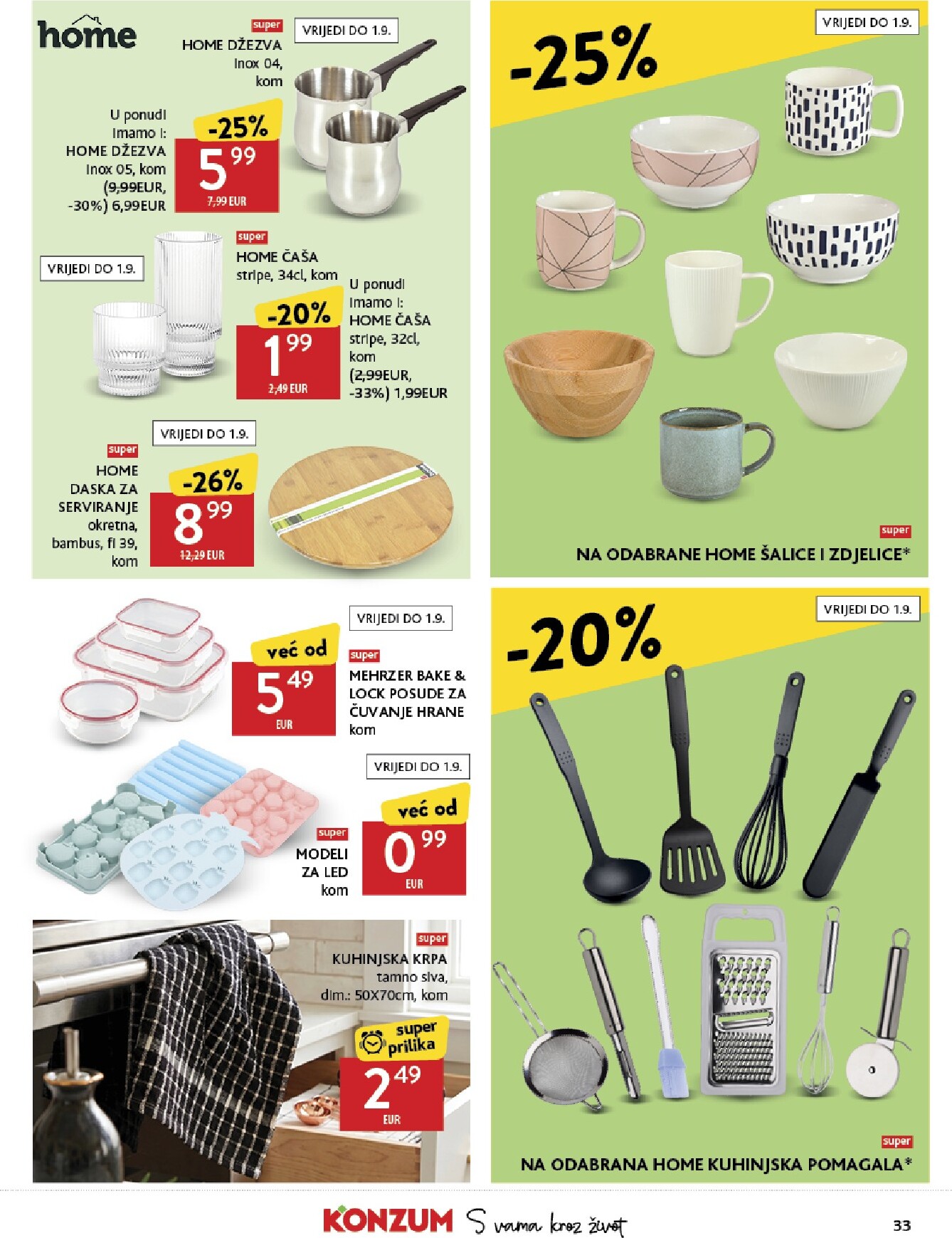 konzum - Novi Konzum katalog od srijede, 19.08.2026 do utorka, 25.08.2026 - page: 33