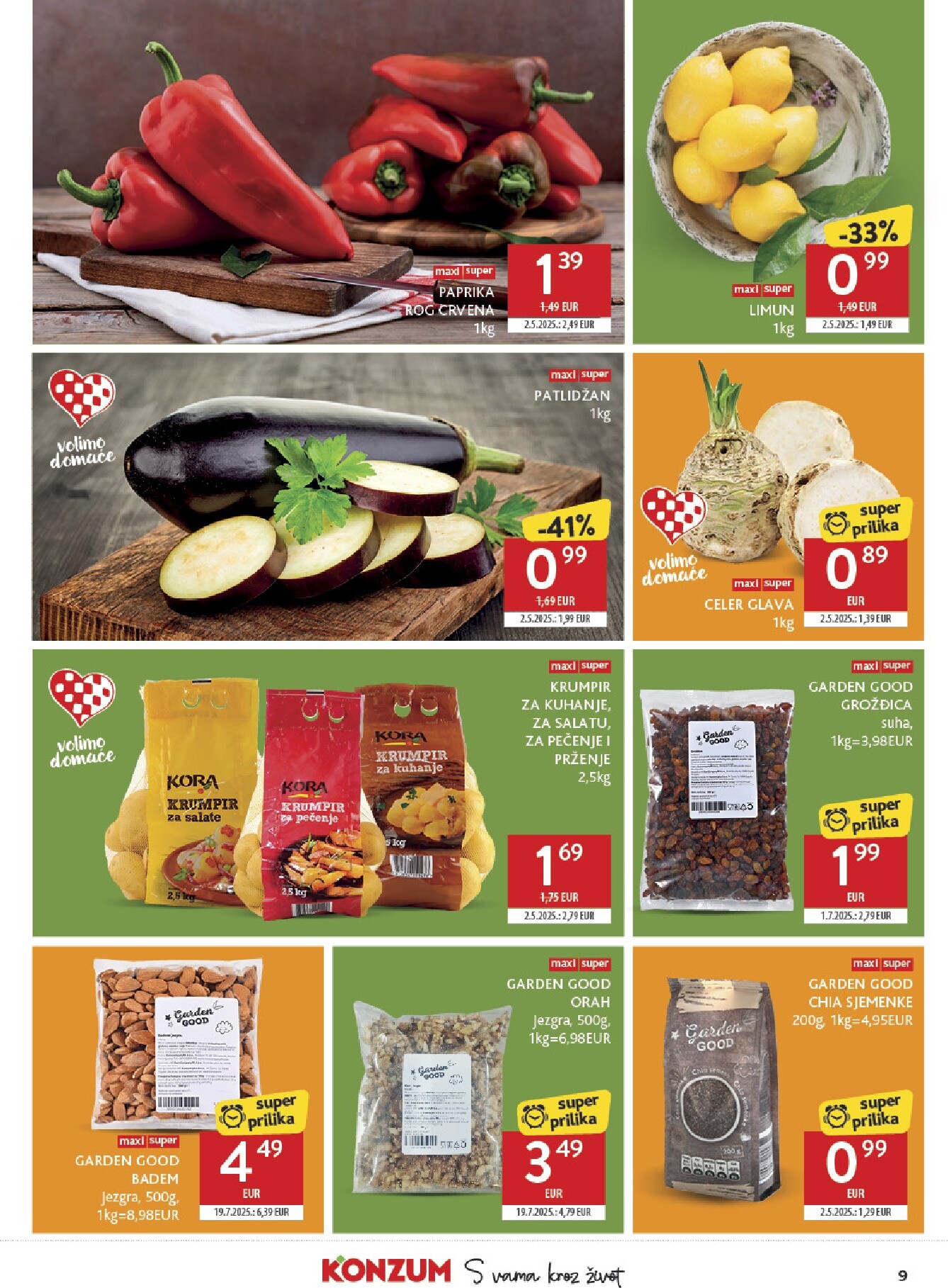 konzum - Novi Konzum katalog od srijede, 19.08.2026 do utorka, 25.08.2026 - page: 9