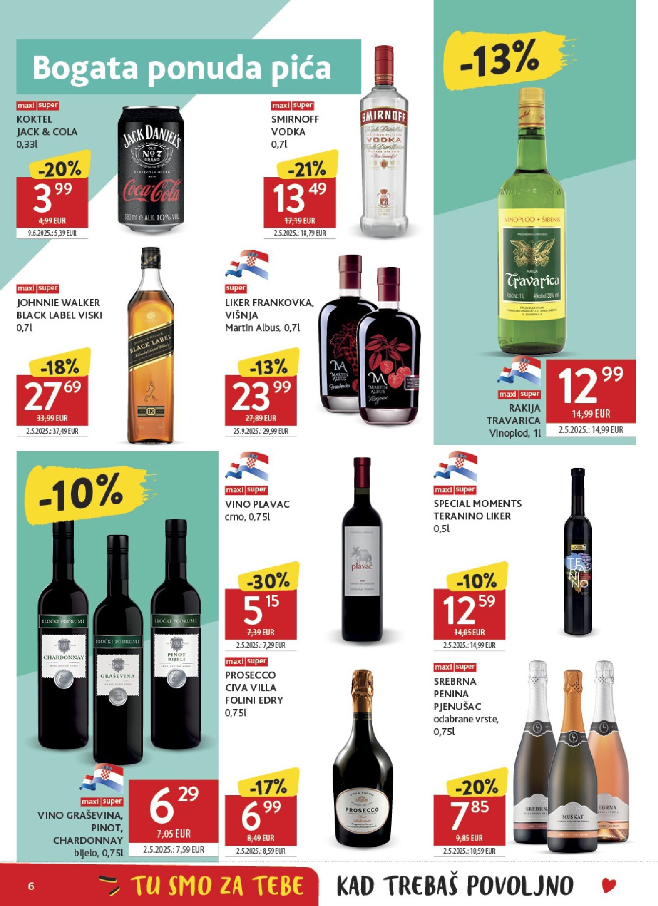 konzum - Novi Konzum katalog od srijede, 19.08.2026 do utorka, 25.08.2026 - page: 6