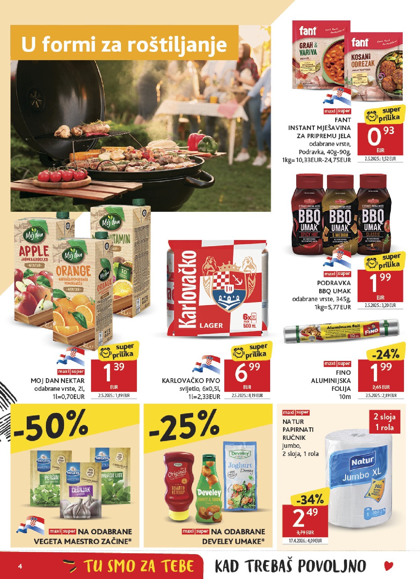 konzum - Novi Konzum katalog od srijede, 19.08.2026 do utorka, 25.08.2026 - page: 4