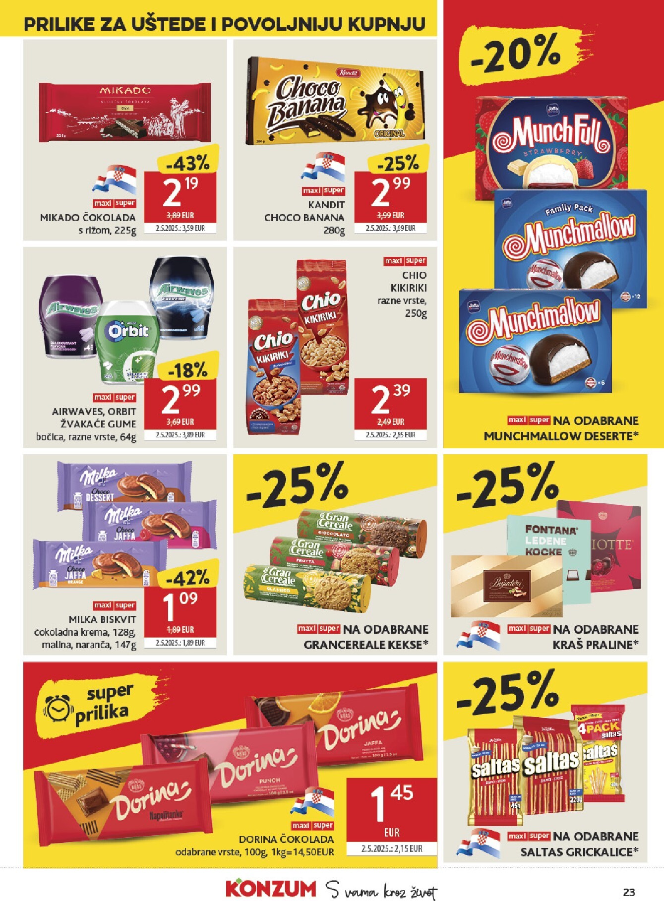 konzum - Novi Konzum katalog od srijede, 19.08.2026 do utorka, 25.08.2026 - page: 23