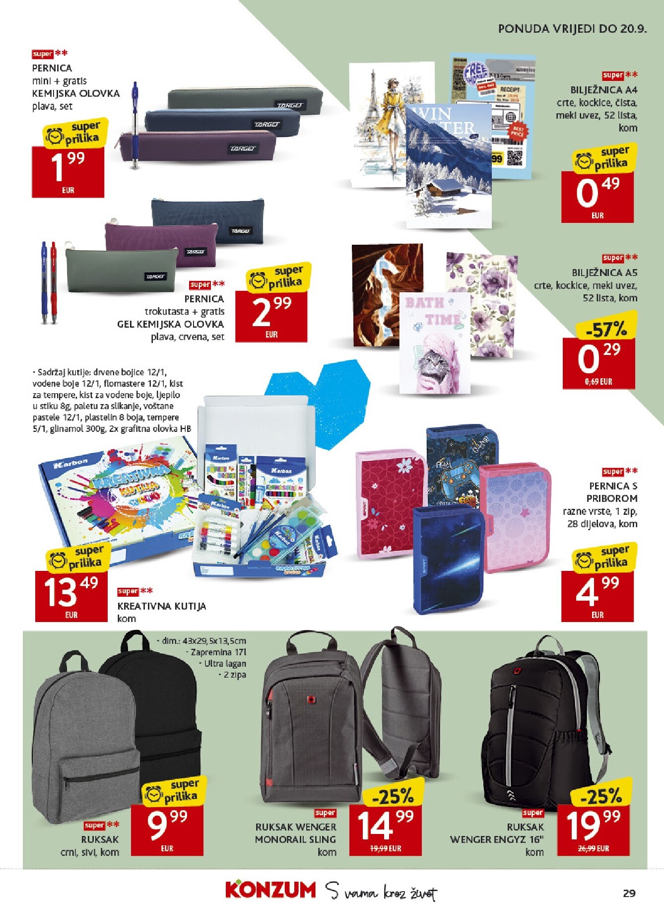 konzum - Novi Konzum katalog od srijede, 26.08.2026 do utorka, 01.09.2026 - page: 29