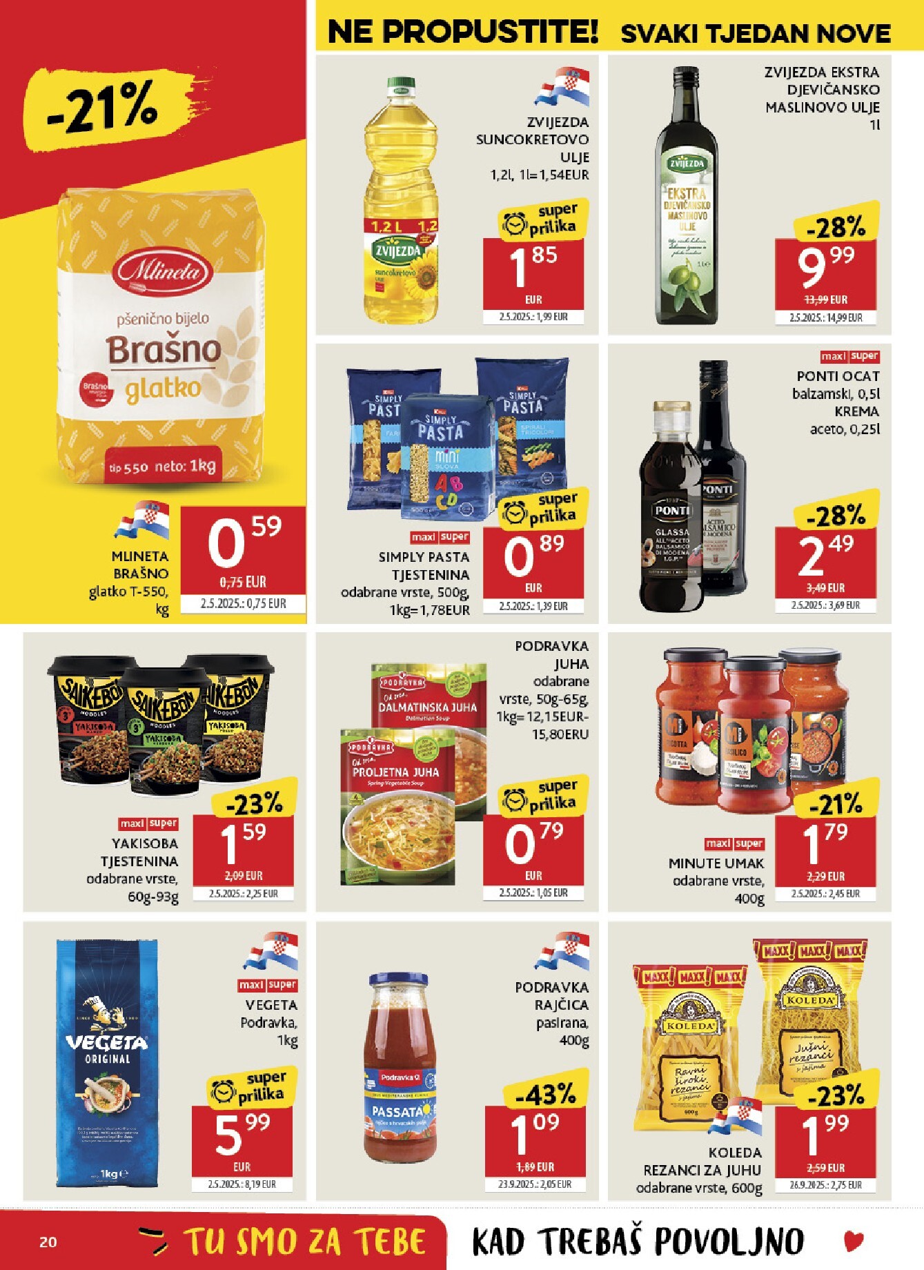 konzum - Novi Konzum katalog od srijede, 26.08.2026 do utorka, 01.09.2026 - page: 20