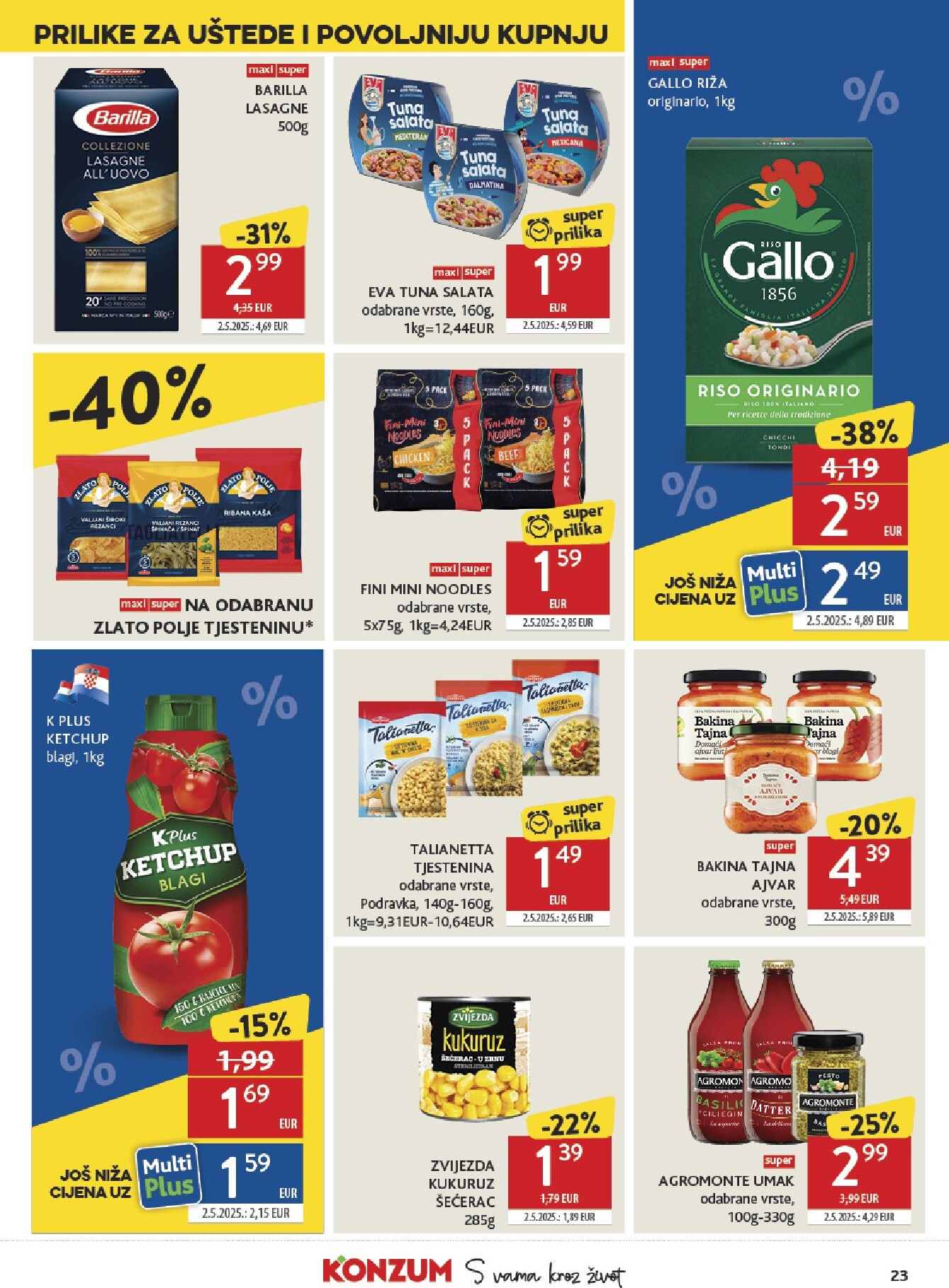 konzum - Novi Konzum katalog od srijede, 26.08.2026 do utorka, 01.09.2026 - page: 23