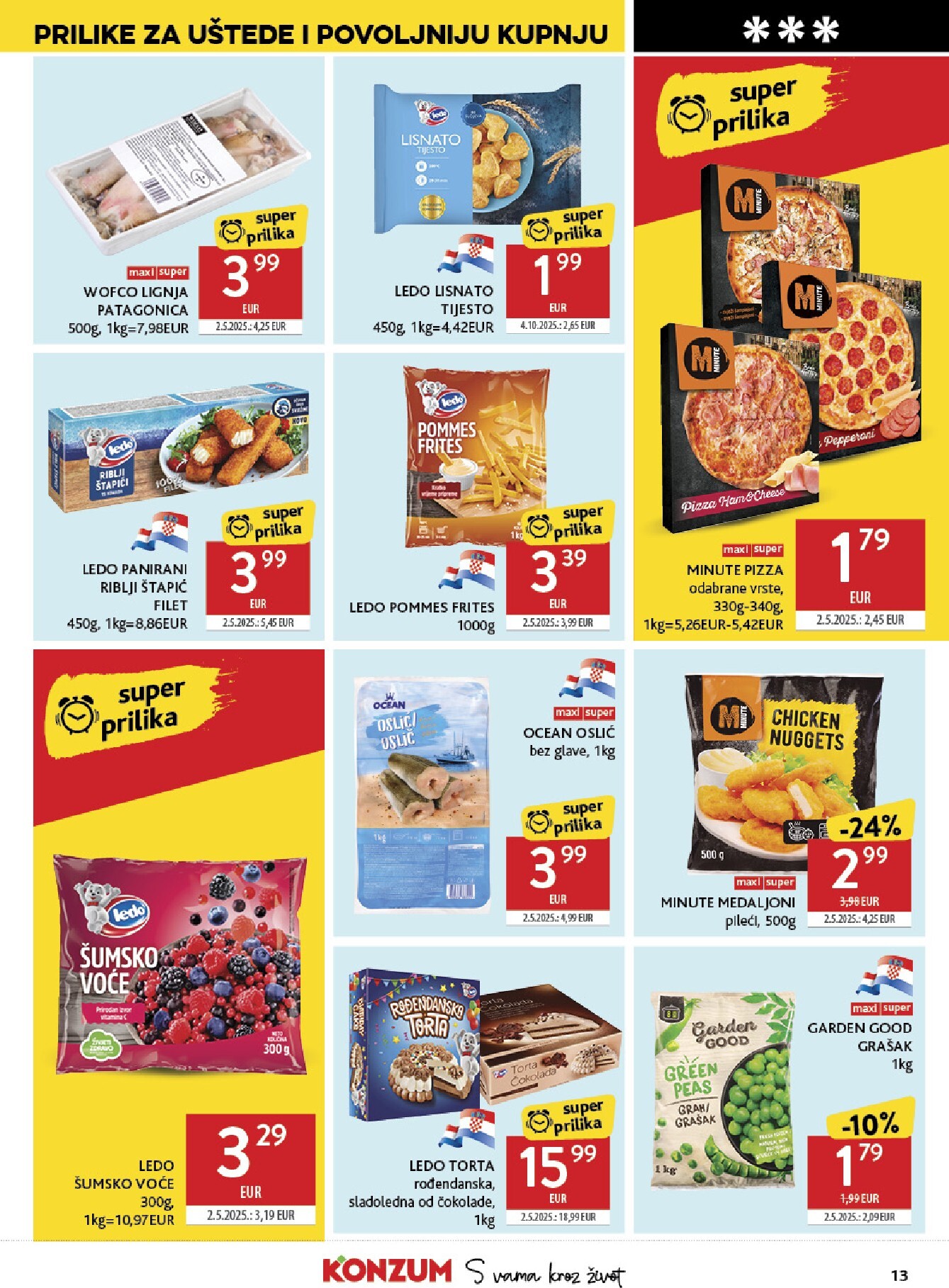 konzum - Novi Konzum katalog od srijede, 26.08.2026 do utorka, 01.09.2026 - page: 13