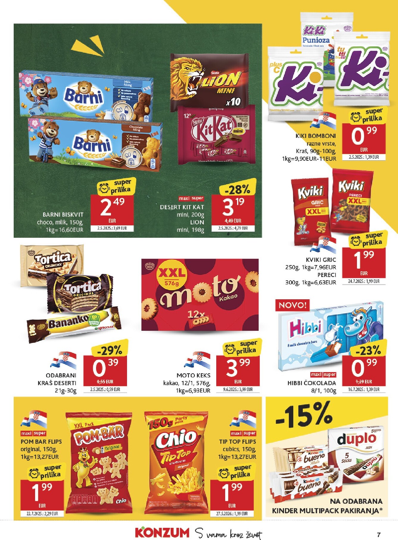 konzum - Novi Konzum katalog od srijede, 26.08.2026 do utorka, 01.09.2026 - page: 7