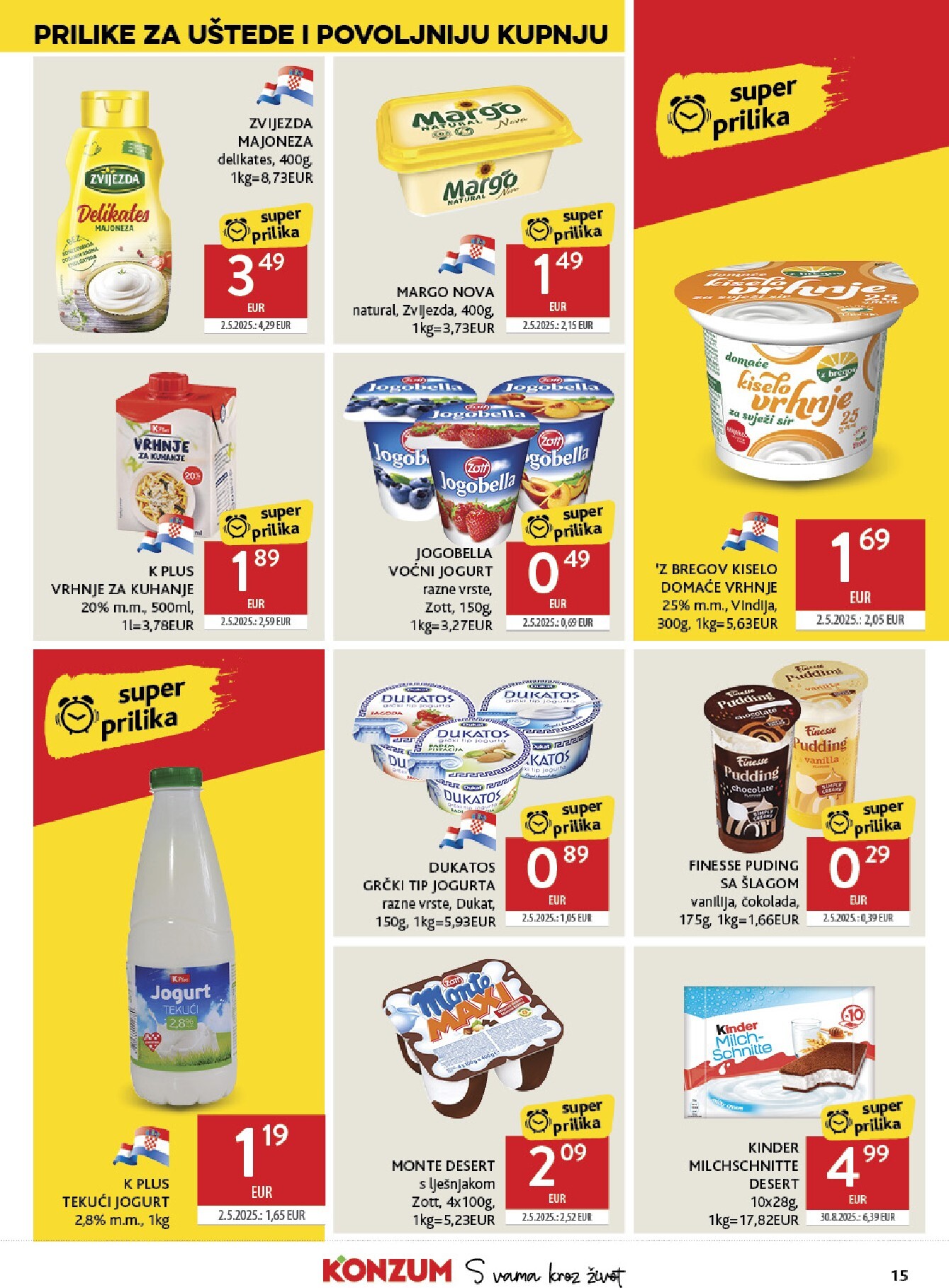 konzum - Novi Konzum katalog od srijede, 26.08.2026 do utorka, 01.09.2026 - page: 15