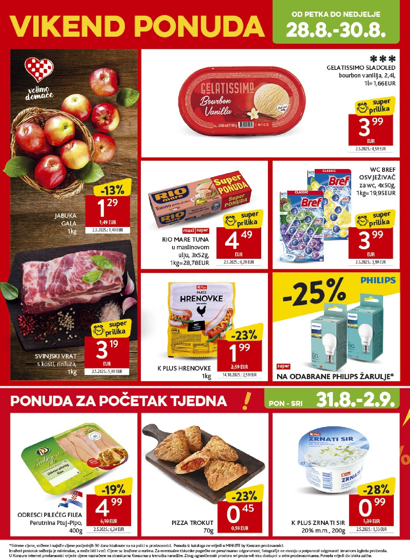 konzum - Novi Konzum katalog od srijede, 26.08.2026 do utorka, 01.09.2026 - page: 38