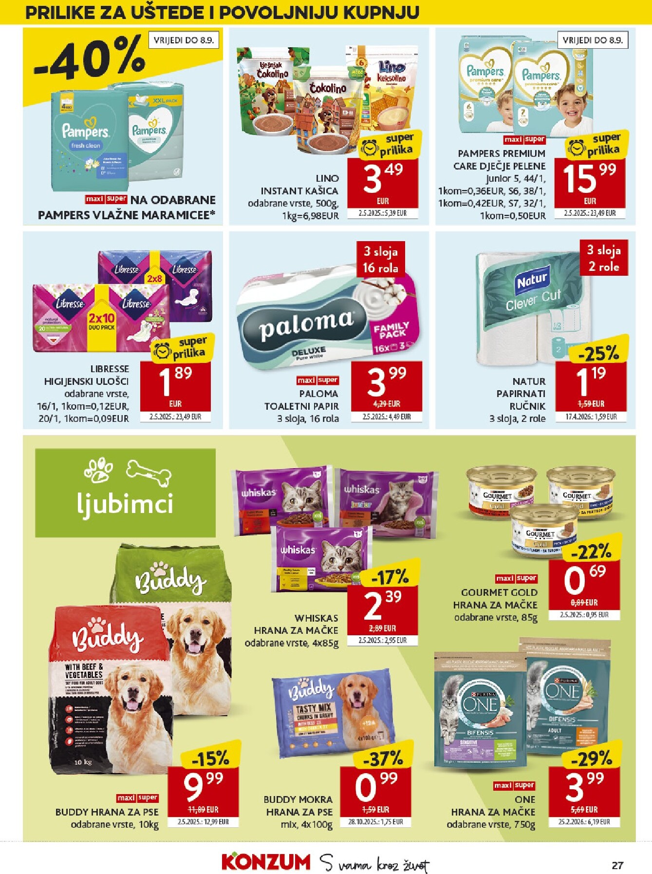 konzum - Novi Konzum katalog od srijede, 26.08.2026 do utorka, 01.09.2026 - page: 27