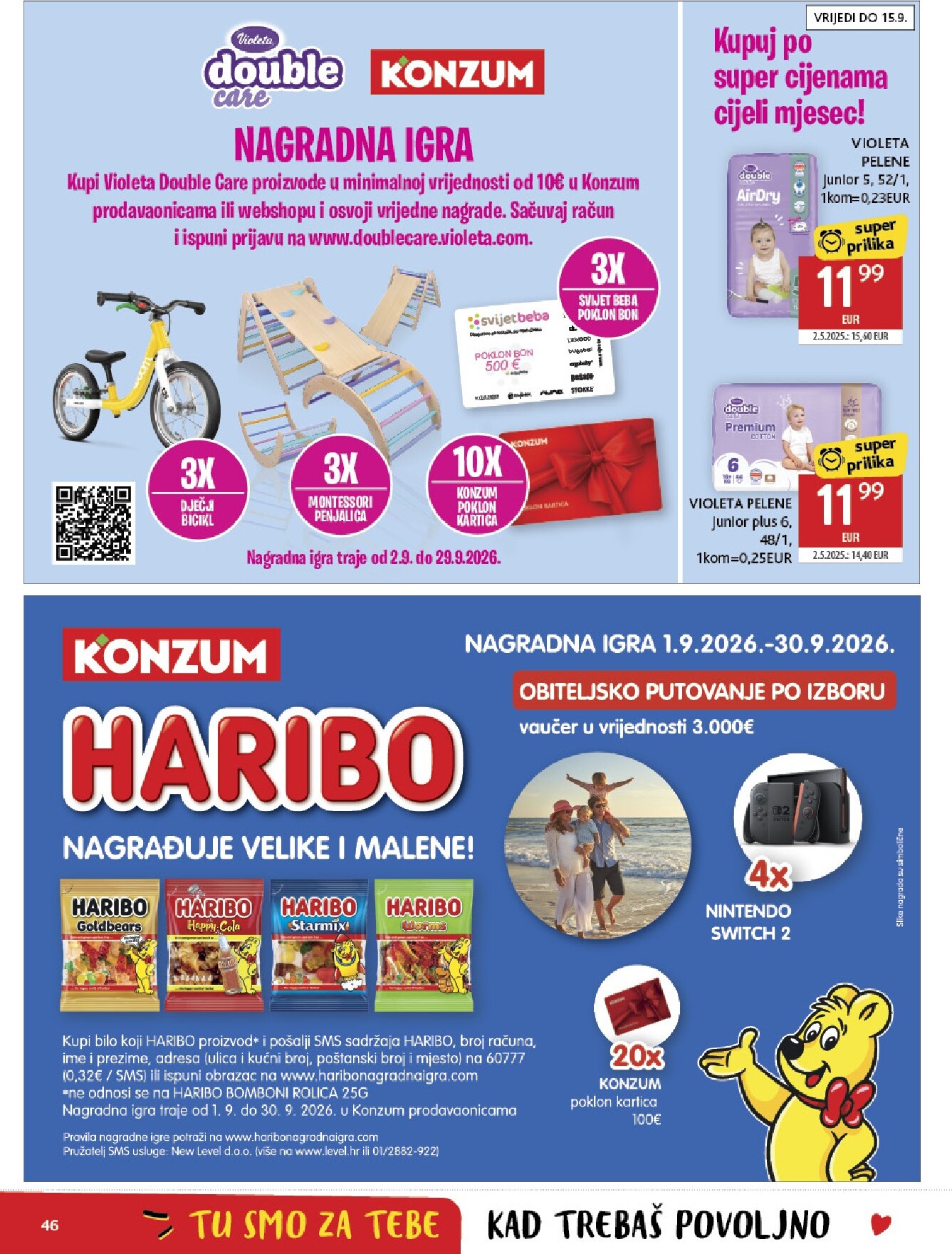 konzum - Novi Konzum katalog od srijede, 02.09.2026 do utorka, 08.09.2026 - page: 46