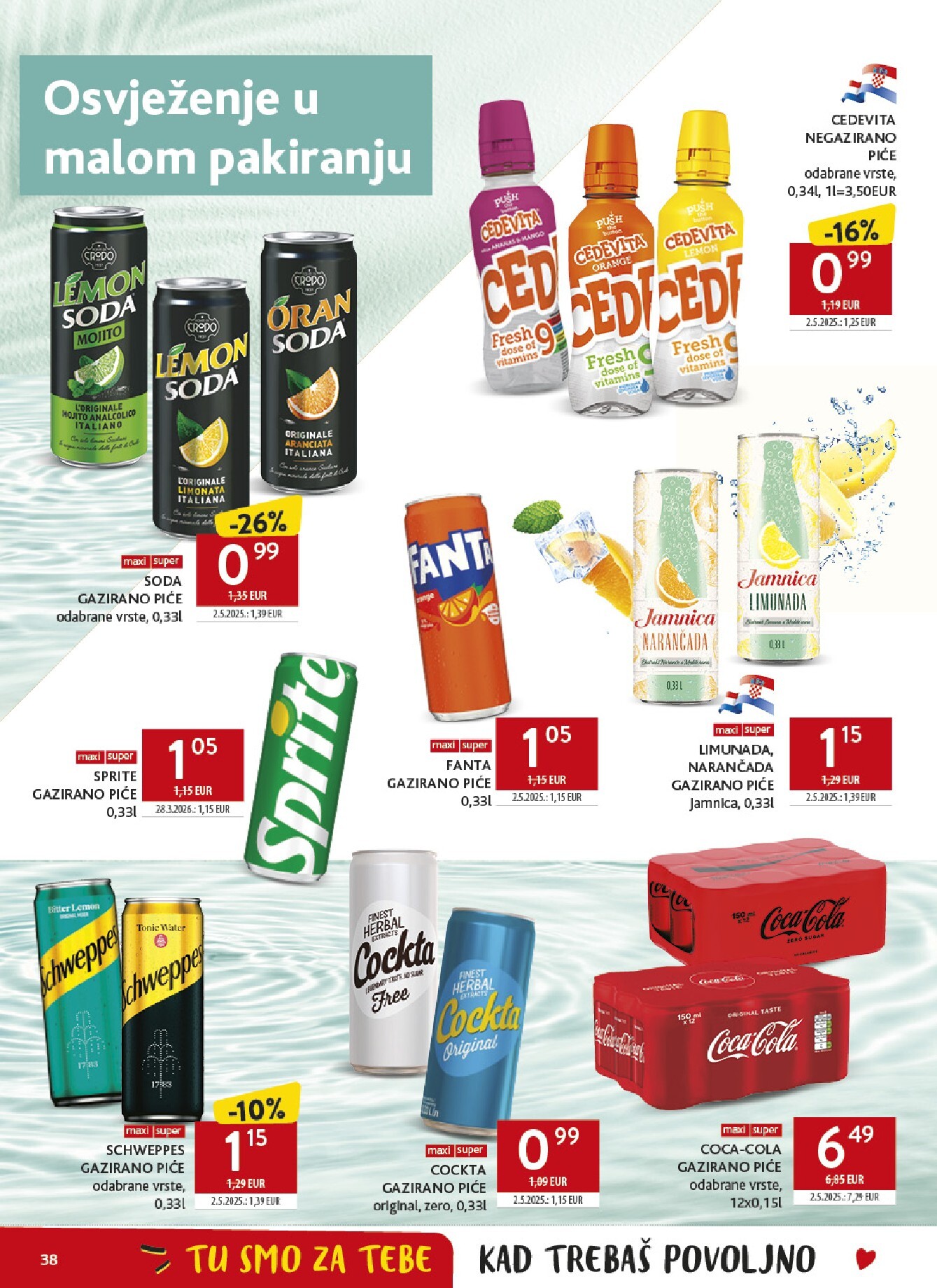 konzum - Novi Konzum katalog od srijede, 09.09.2026 do utorka, 15.09.2026 - page: 38