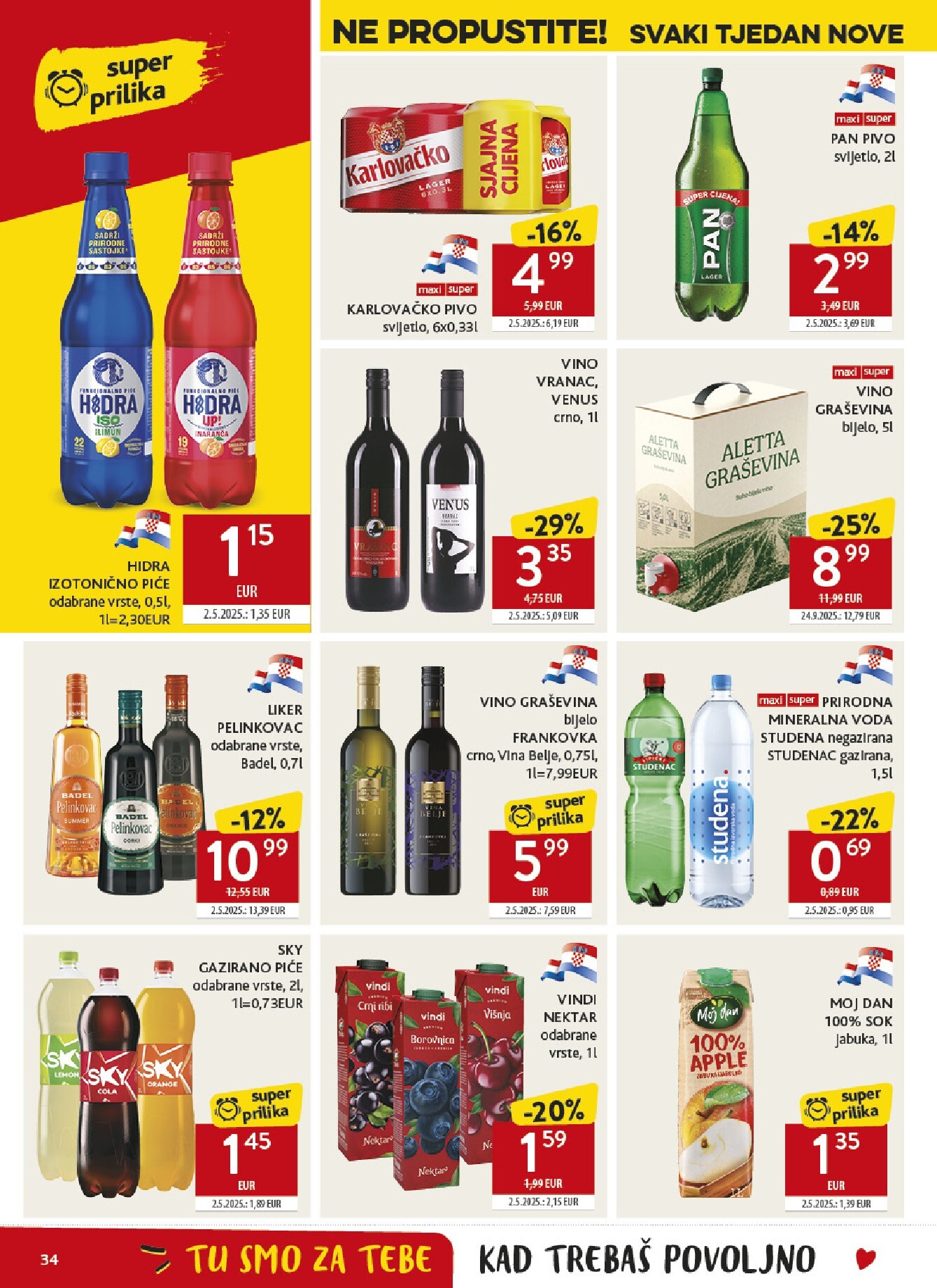 konzum - Novi Konzum katalog od srijede, 09.09.2026 do utorka, 15.09.2026 - page: 34
