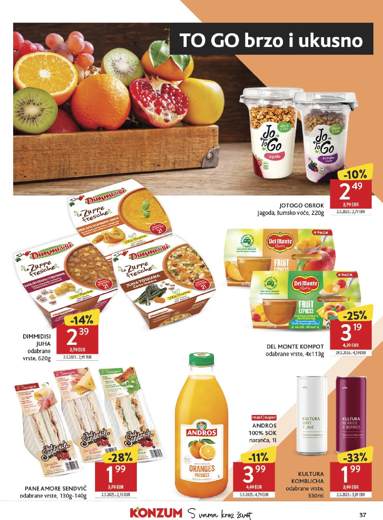 konzum - Novi Konzum katalog od srijede, 09.09.2026 do utorka, 15.09.2026 - page: 37