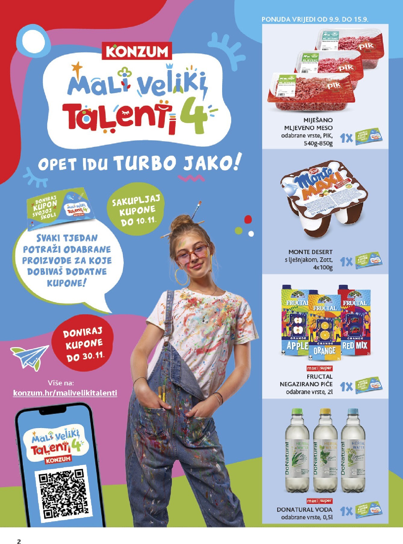 konzum - Novi Konzum katalog od srijede, 09.09.2026 do utorka, 15.09.2026 - page: 2