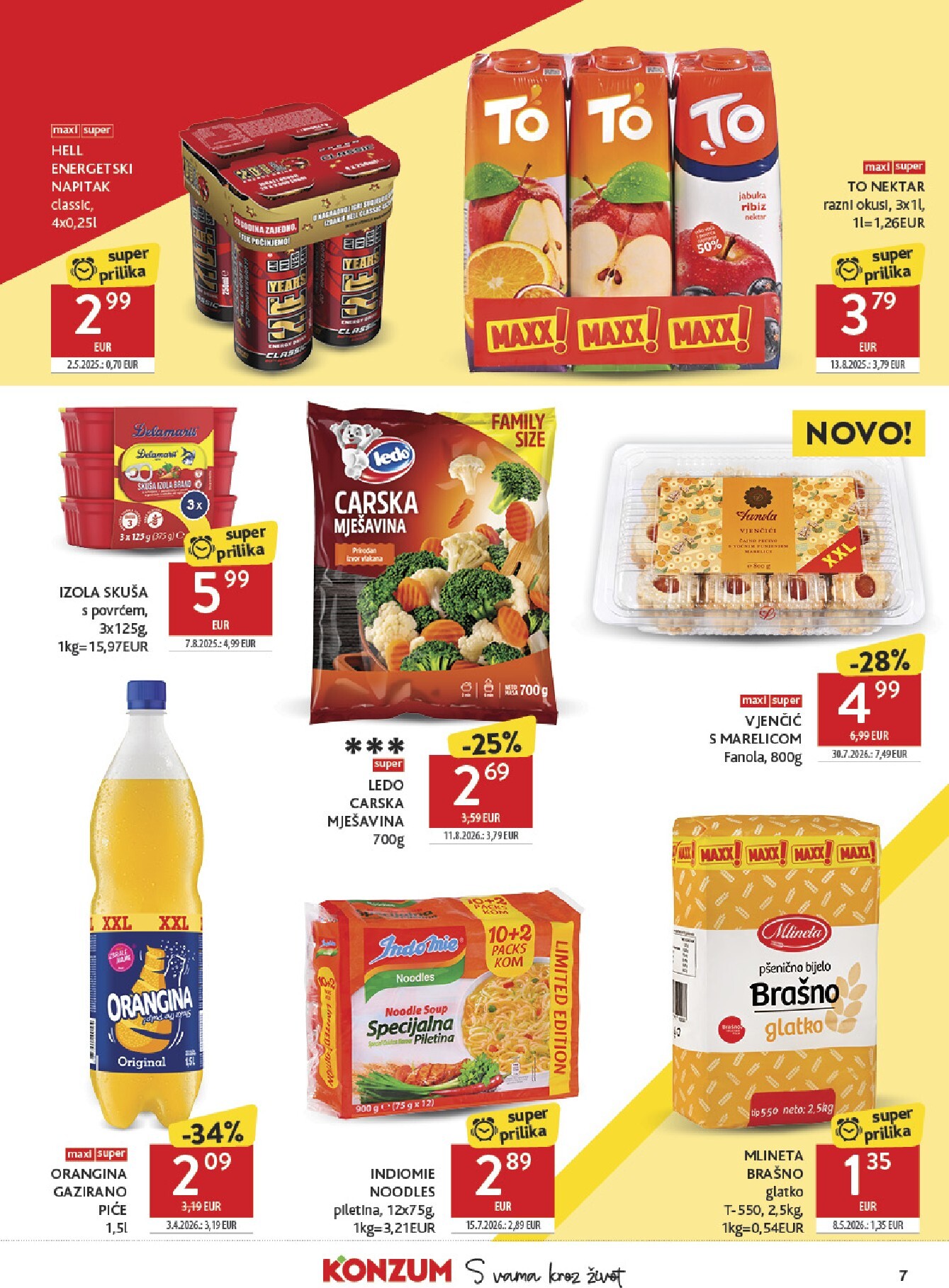 konzum - Novi Konzum katalog od srijede, 09.09.2026 do utorka, 15.09.2026 - page: 7