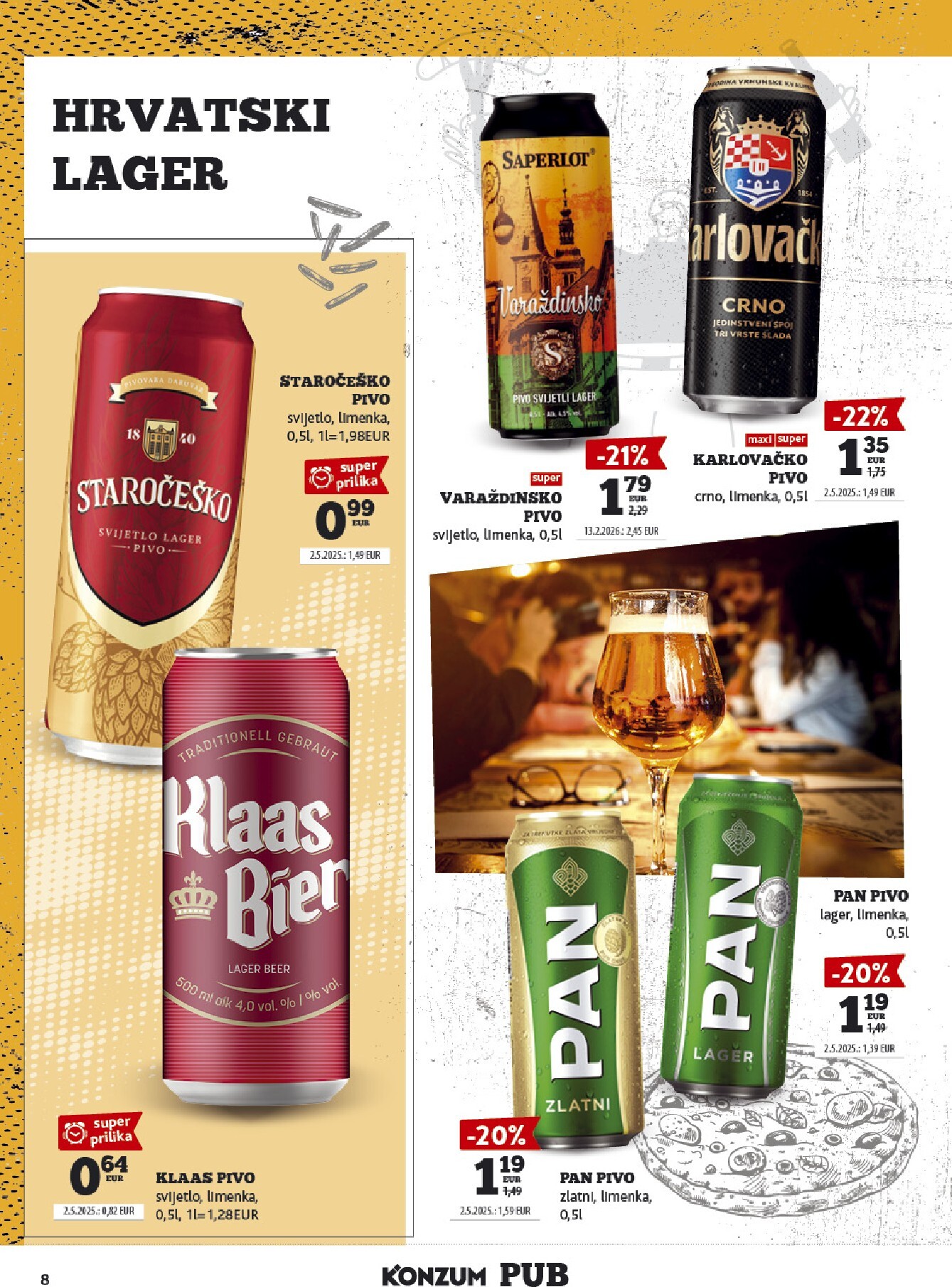 konzum - Aktualni katalog Konzum - Pub od ponedjeljka, 14.09.2026 do nedjelje, 27.09.2026 - page: 8